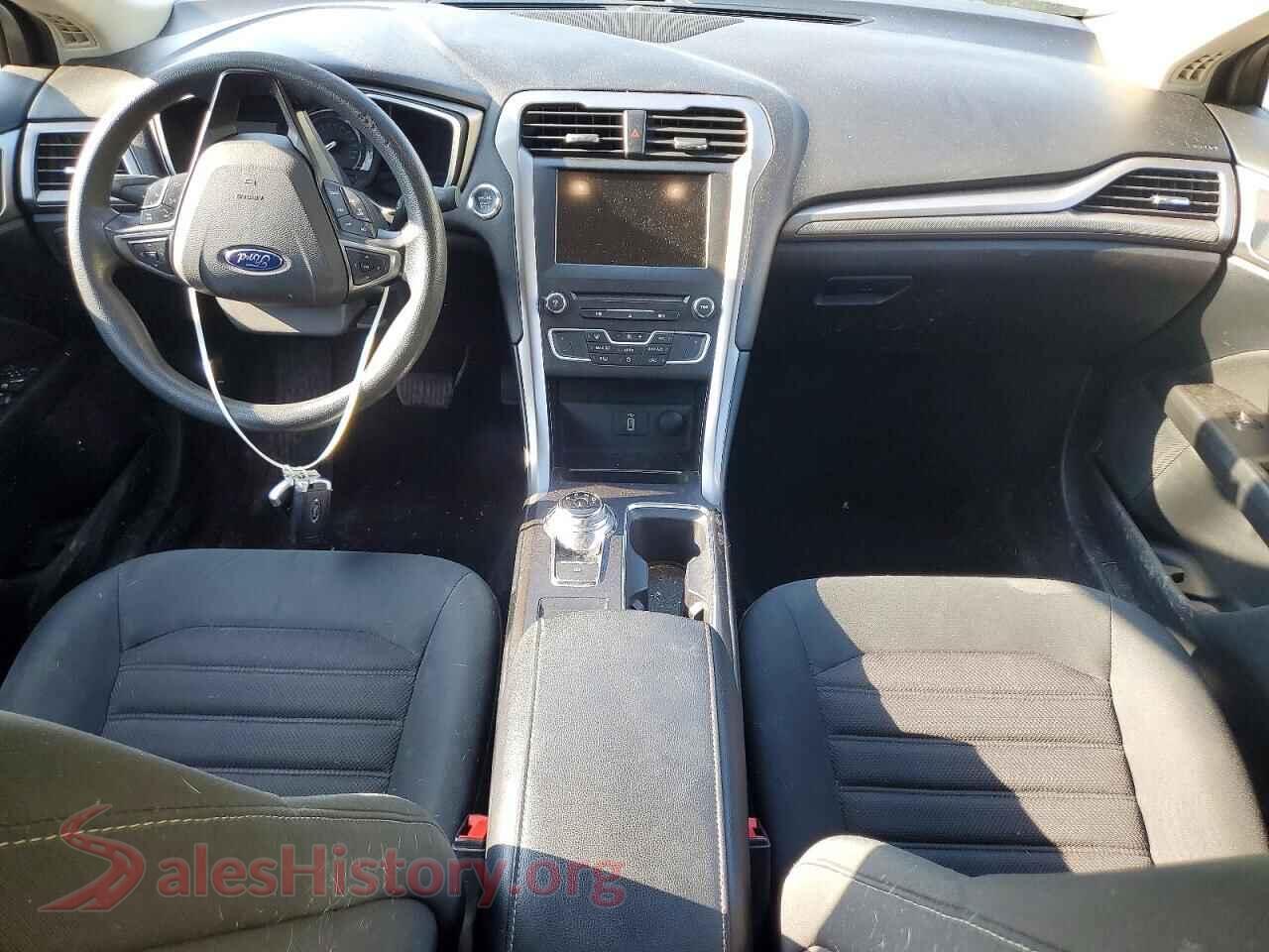 2017 FORD FUSION VIN 3FA6P0H79HR341938, interior dashboard