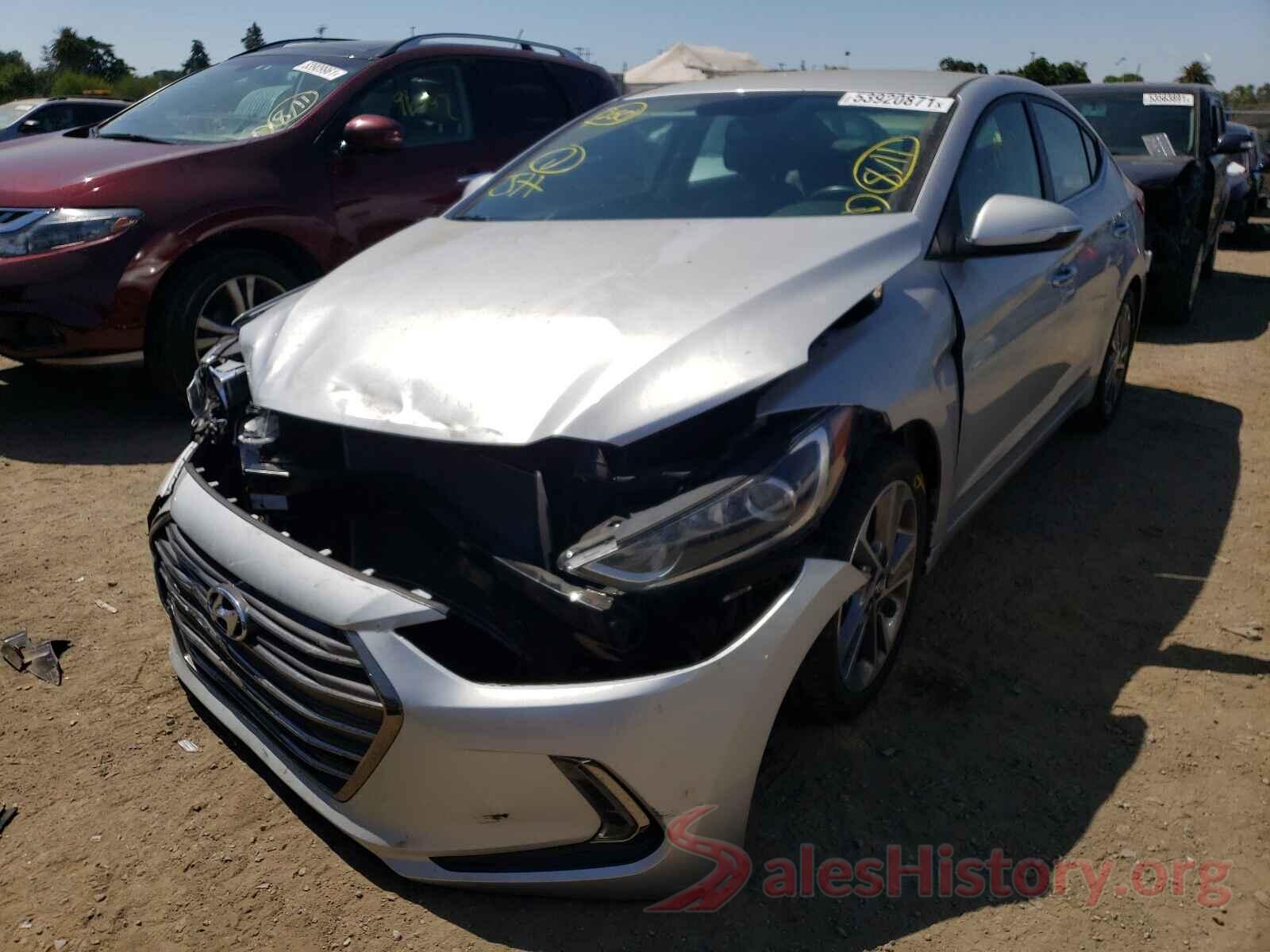 5NPD84LF4HH183287 2017 HYUNDAI ELANTRA