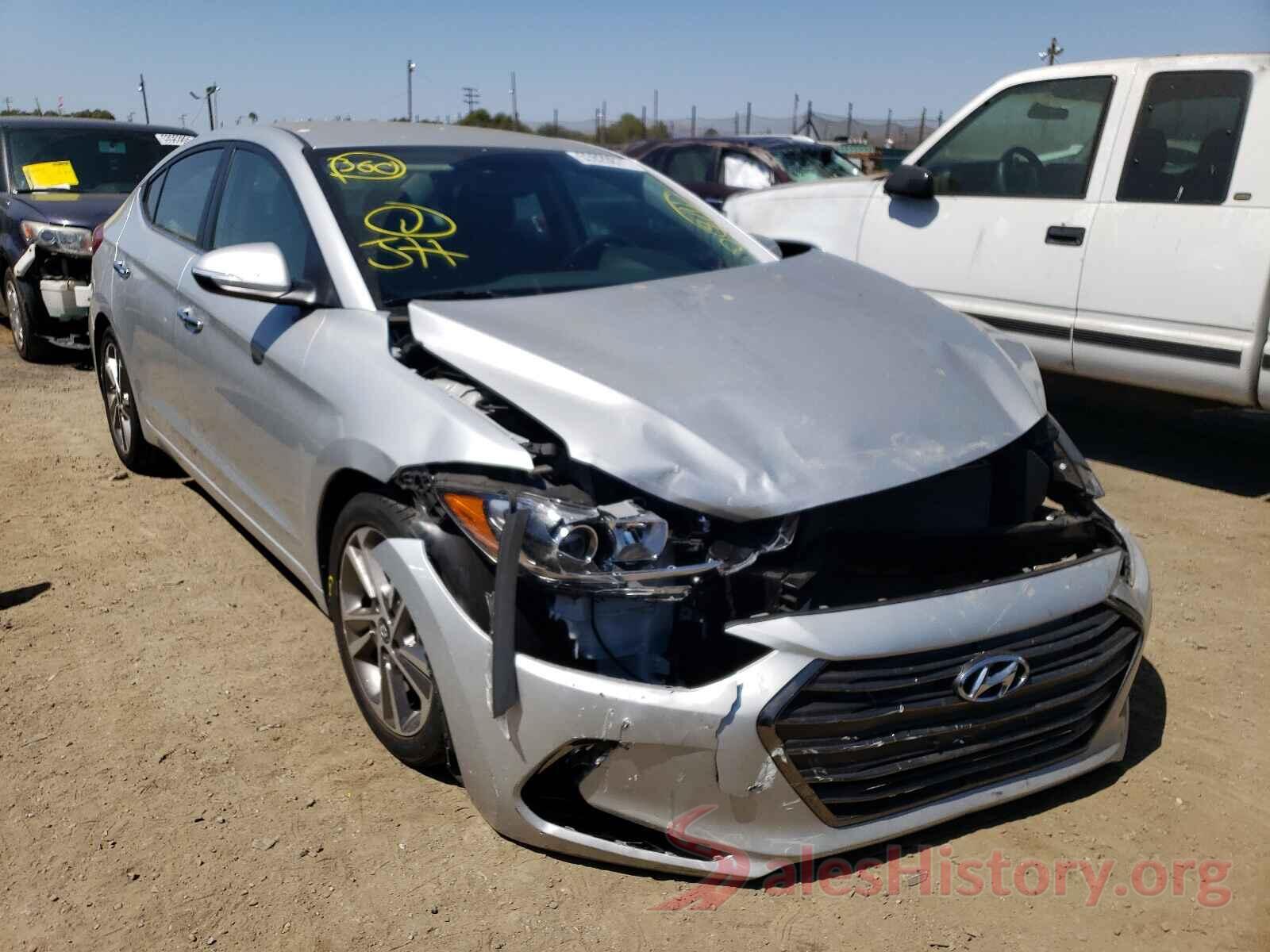 5NPD84LF4HH183287 2017 HYUNDAI ELANTRA