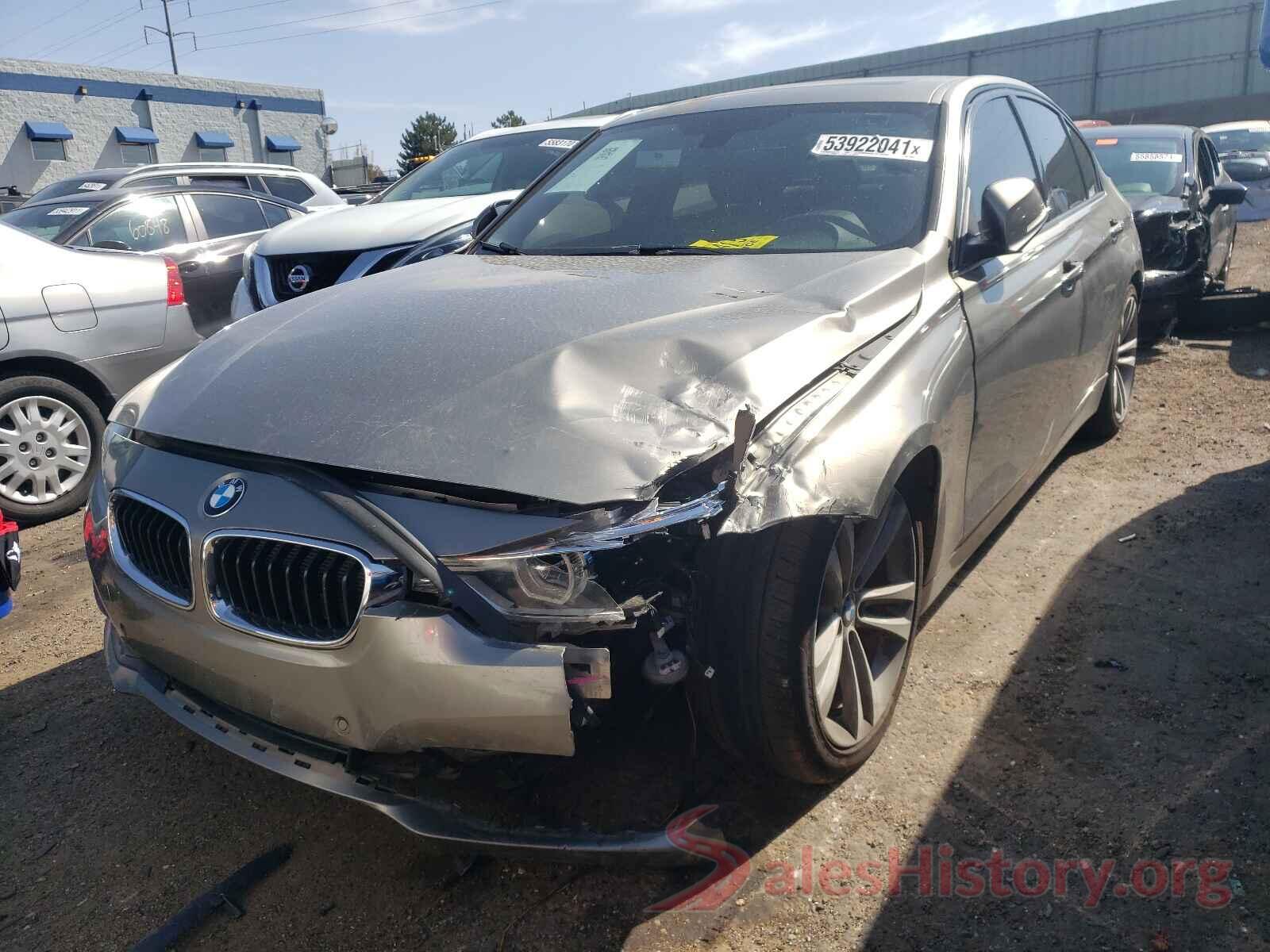 WBA8E3G58GNT76253 2016 BMW 3 SERIES