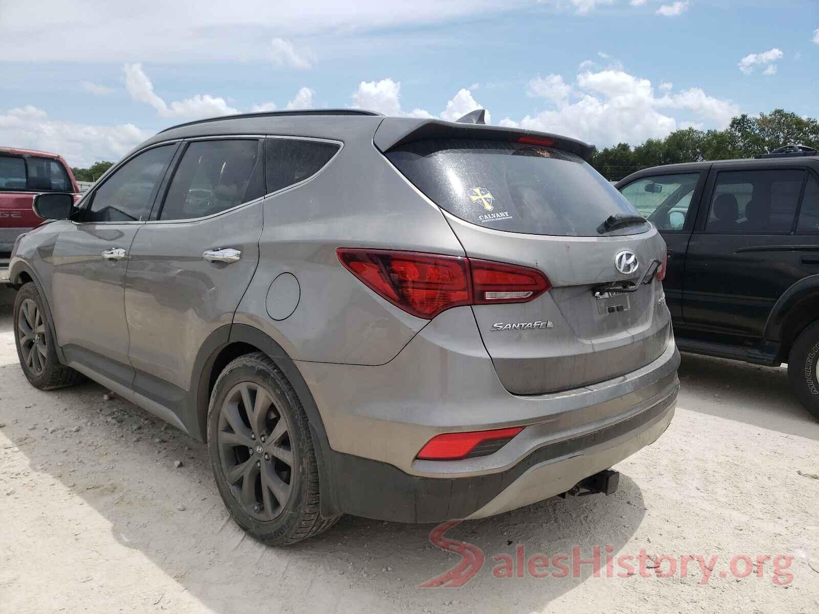 5XYZW4LA4HG456591 2017 HYUNDAI SANTA FE