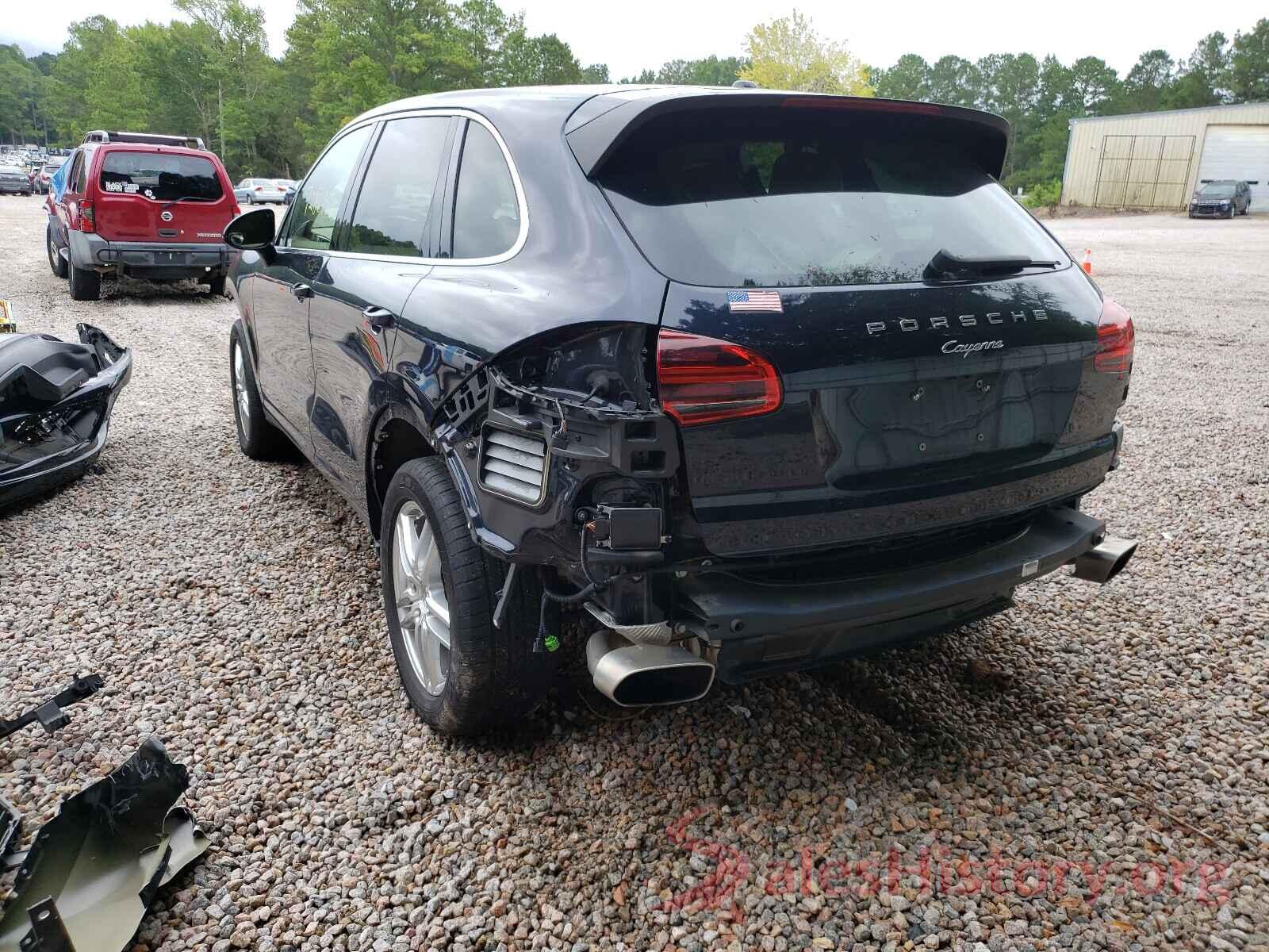 WP1AA2A21GKA12958 2016 PORSCHE CAYENNE