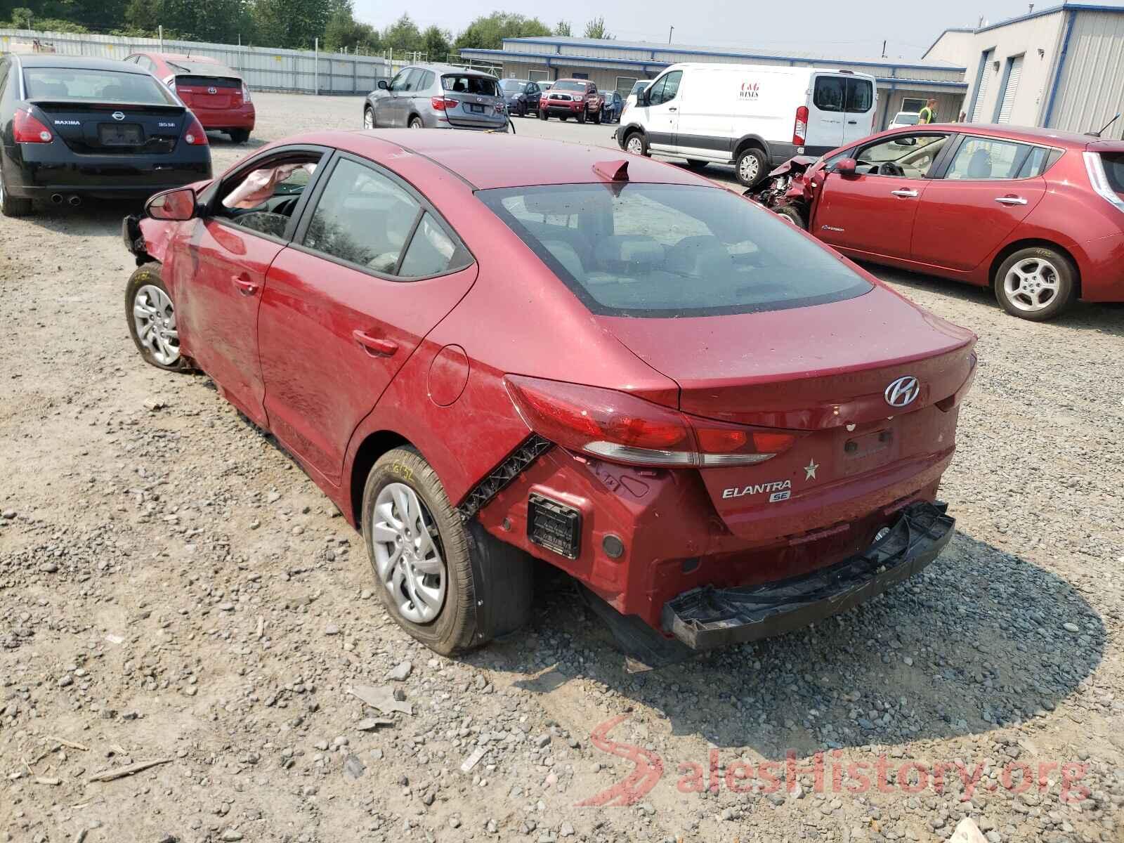 KMHD74LF7HU382595 2017 HYUNDAI ELANTRA