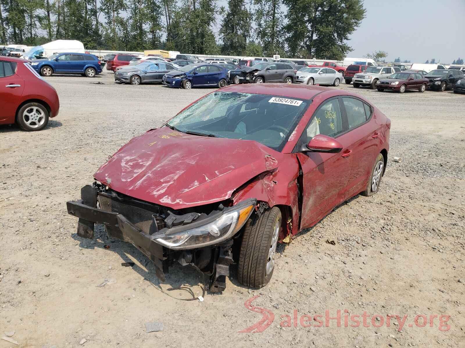 KMHD74LF7HU382595 2017 HYUNDAI ELANTRA