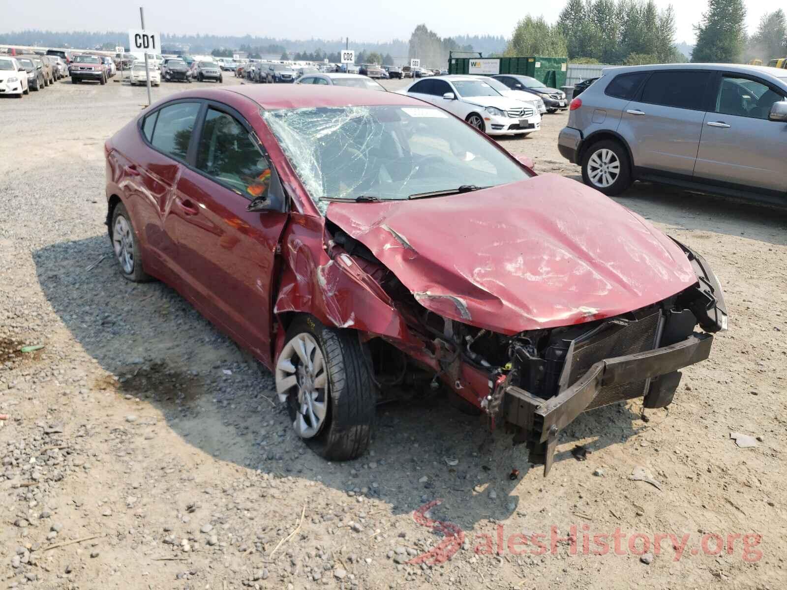 KMHD74LF7HU382595 2017 HYUNDAI ELANTRA