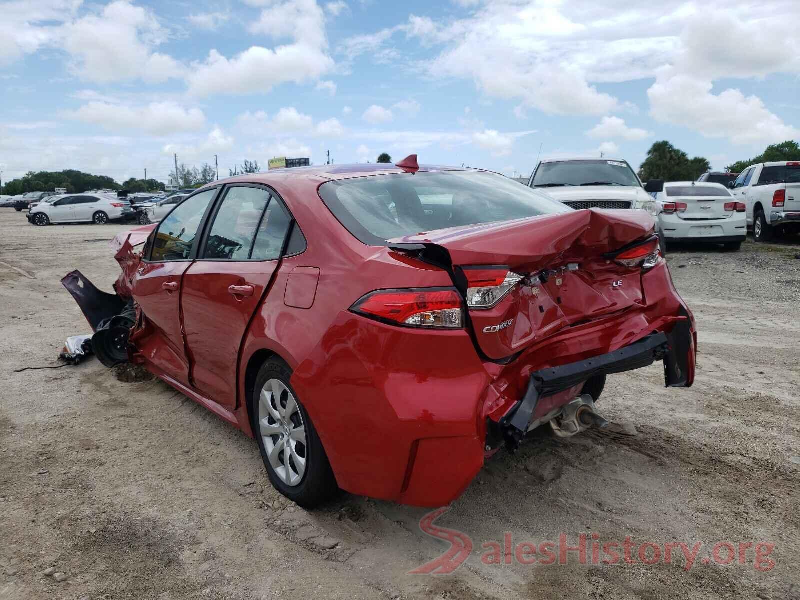 5YFEPMAE6MP201190 2021 TOYOTA COROLLA