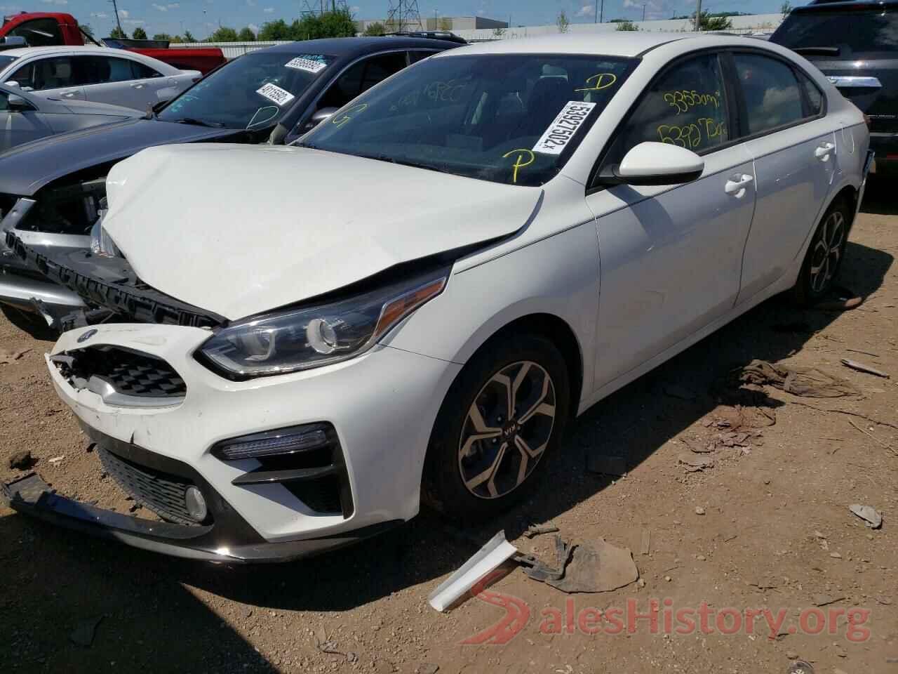 3KPF24AD1LE240912 2020 KIA FORTE