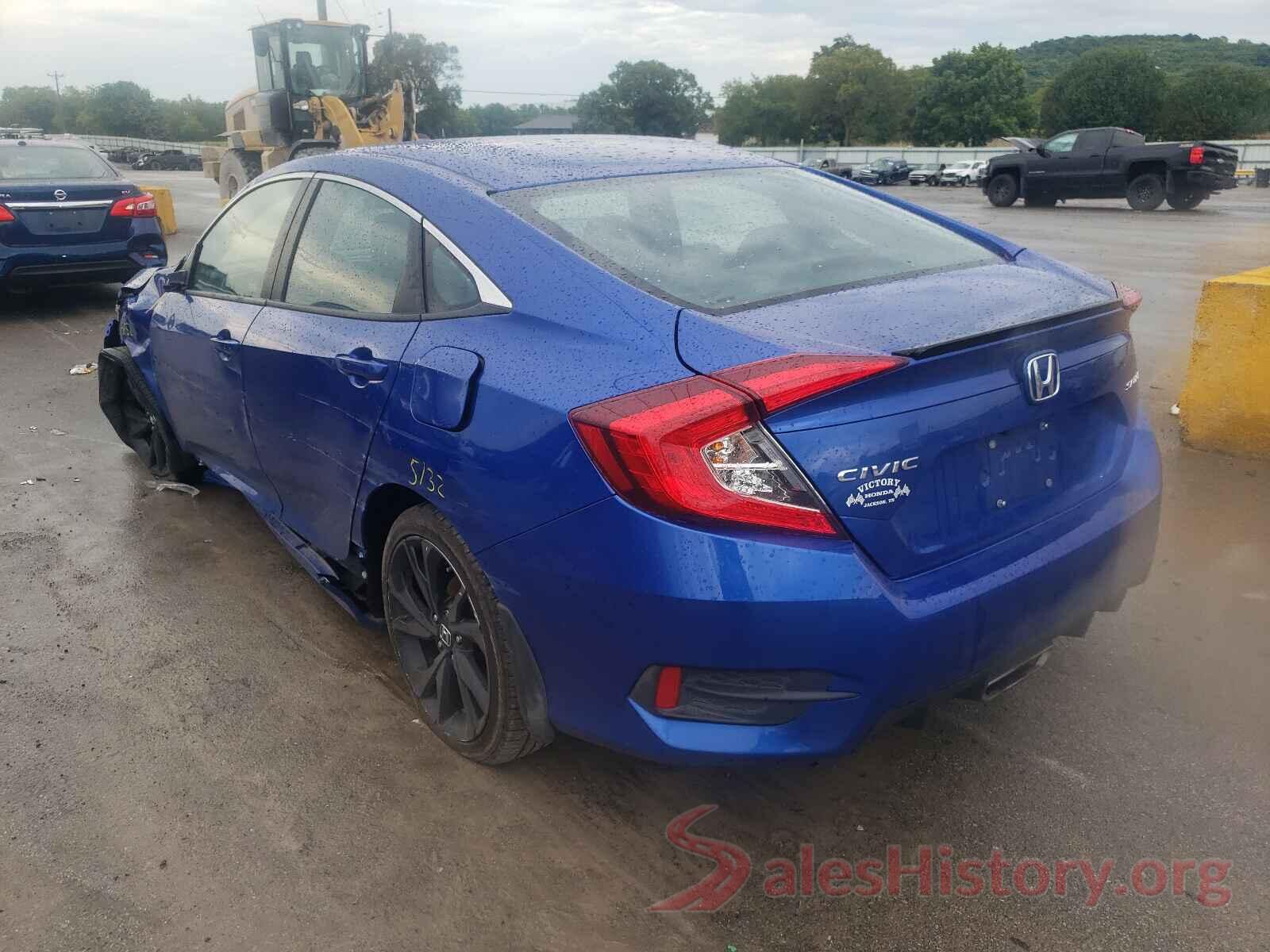 19XFC2E87LE023511 2020 HONDA CIVIC