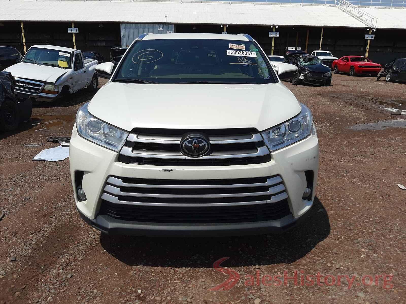 5TDKZRFHXHS512924 2017 TOYOTA HIGHLANDER