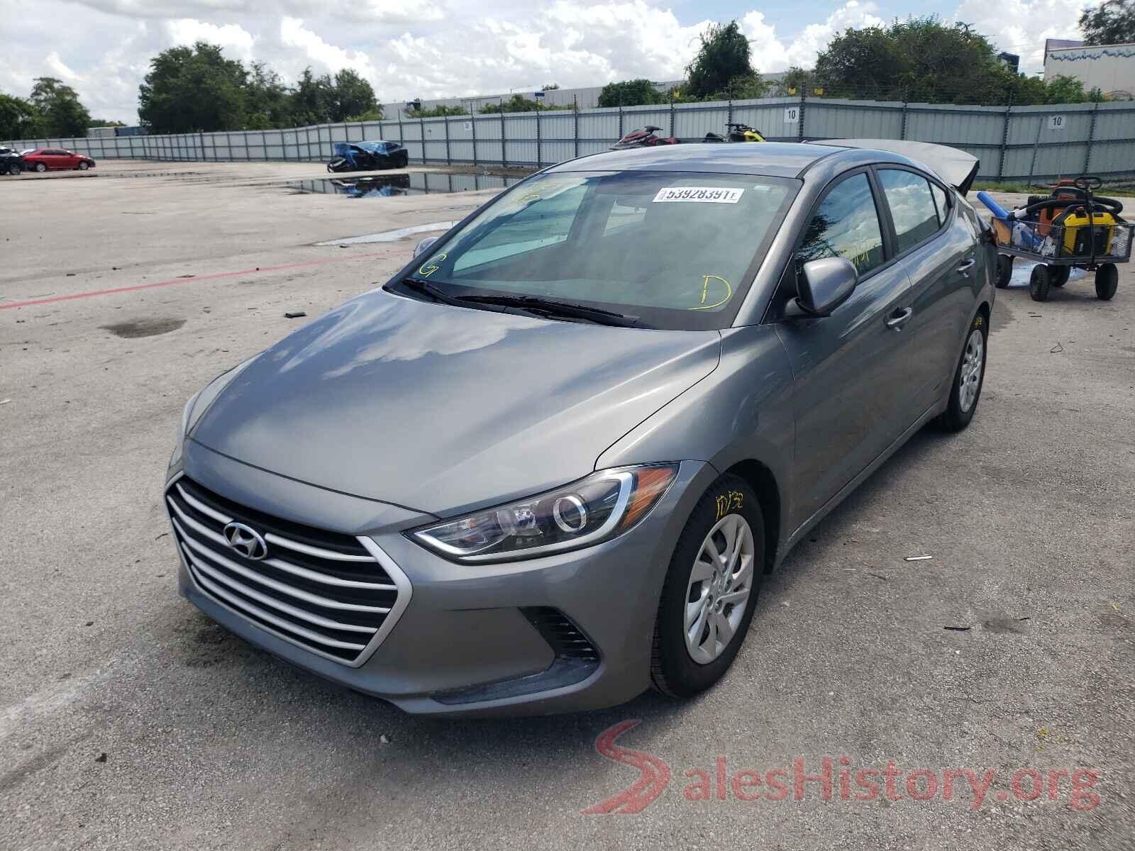 KMHD74LF6HU361365 2017 HYUNDAI ELANTRA