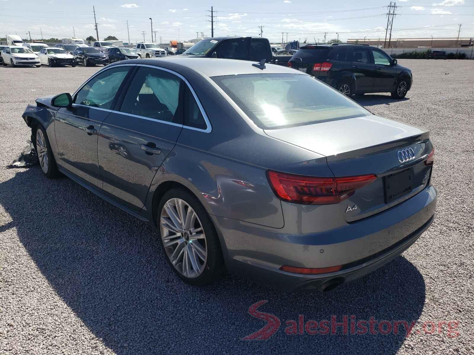 WAUENAF49HN011713 2017 AUDI A4