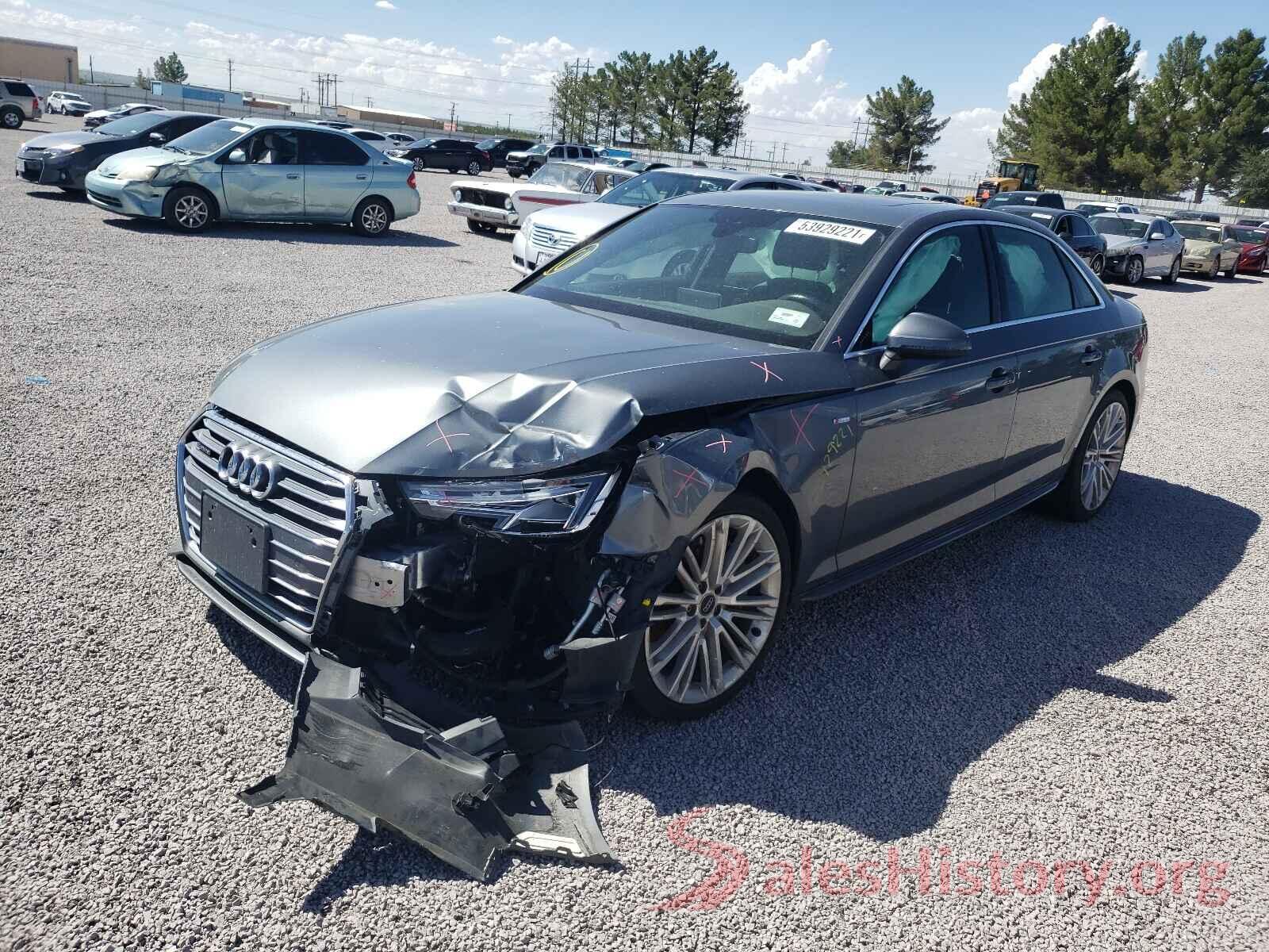 WAUENAF49HN011713 2017 AUDI A4