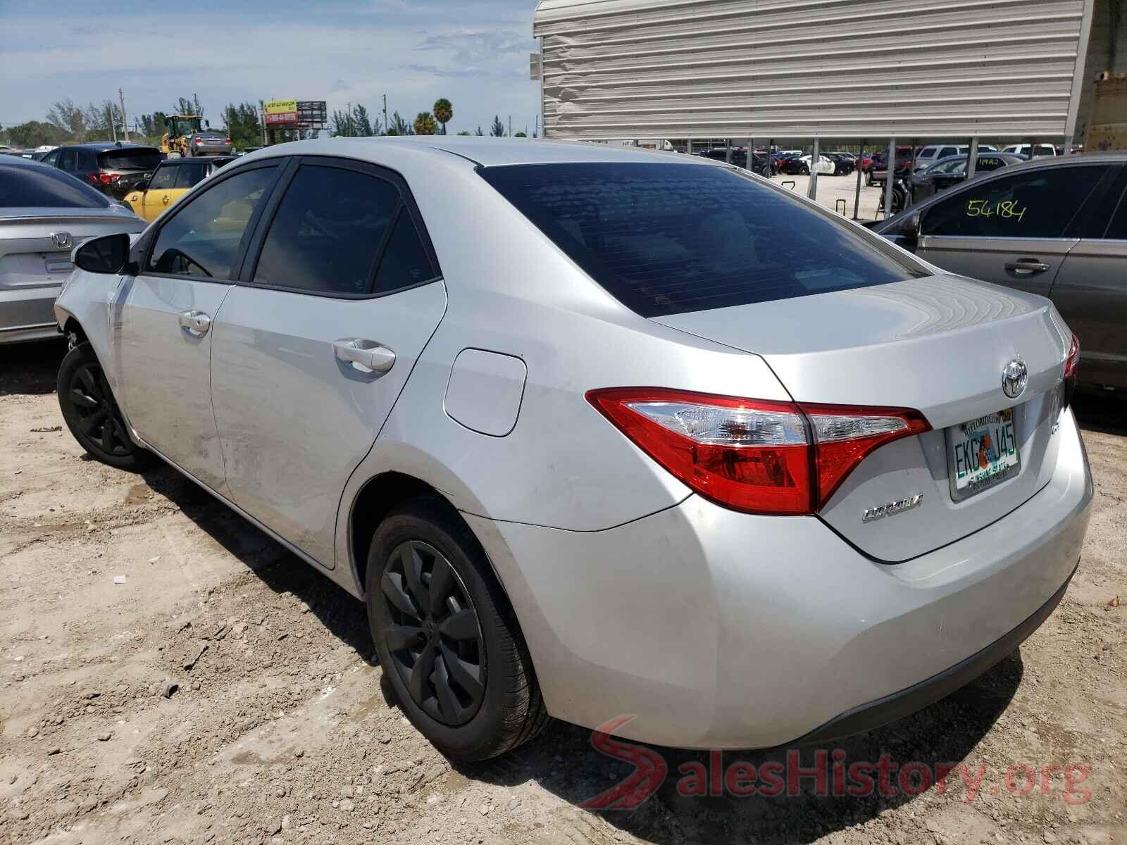 2T1BURHE0GC510205 2016 TOYOTA COROLLA