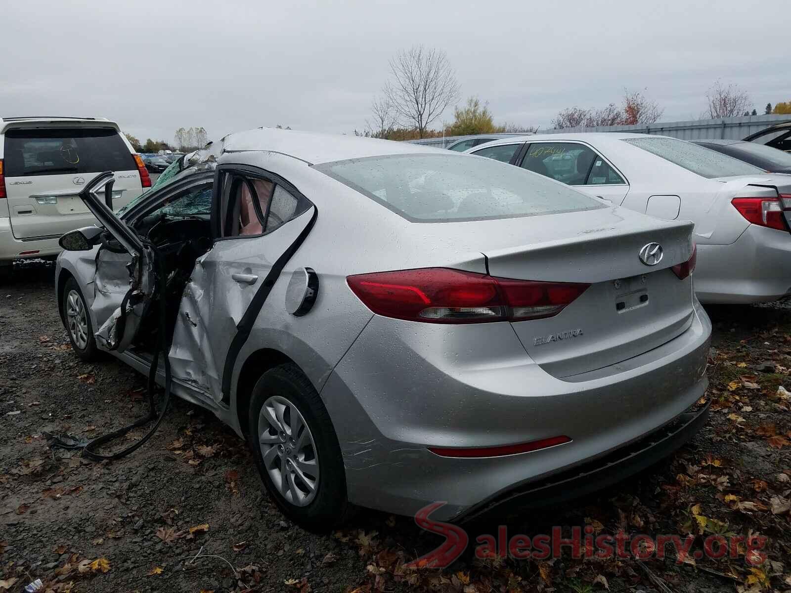 5NPD74LF0HH162603 2017 HYUNDAI ELANTRA