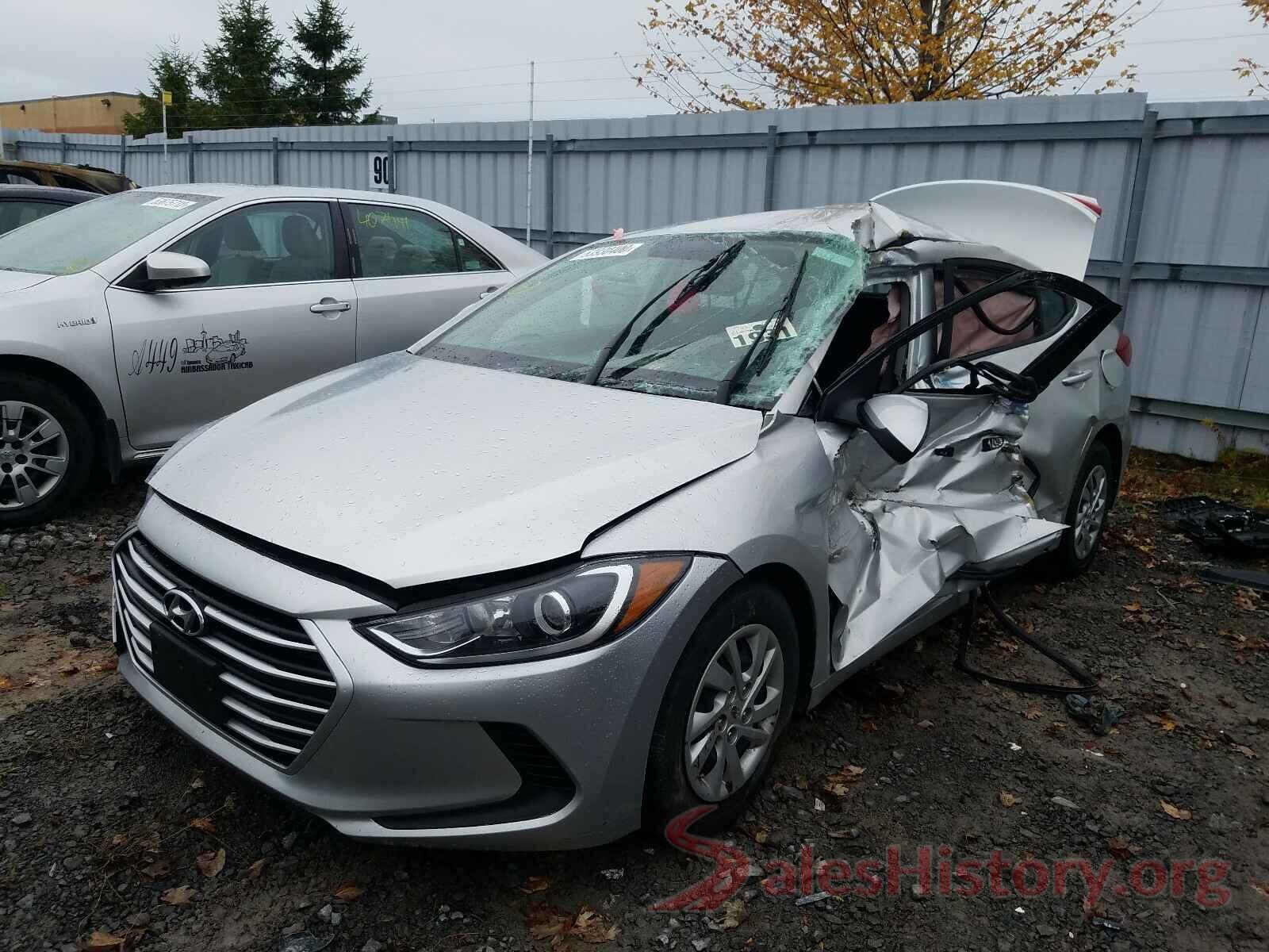 5NPD74LF0HH162603 2017 HYUNDAI ELANTRA