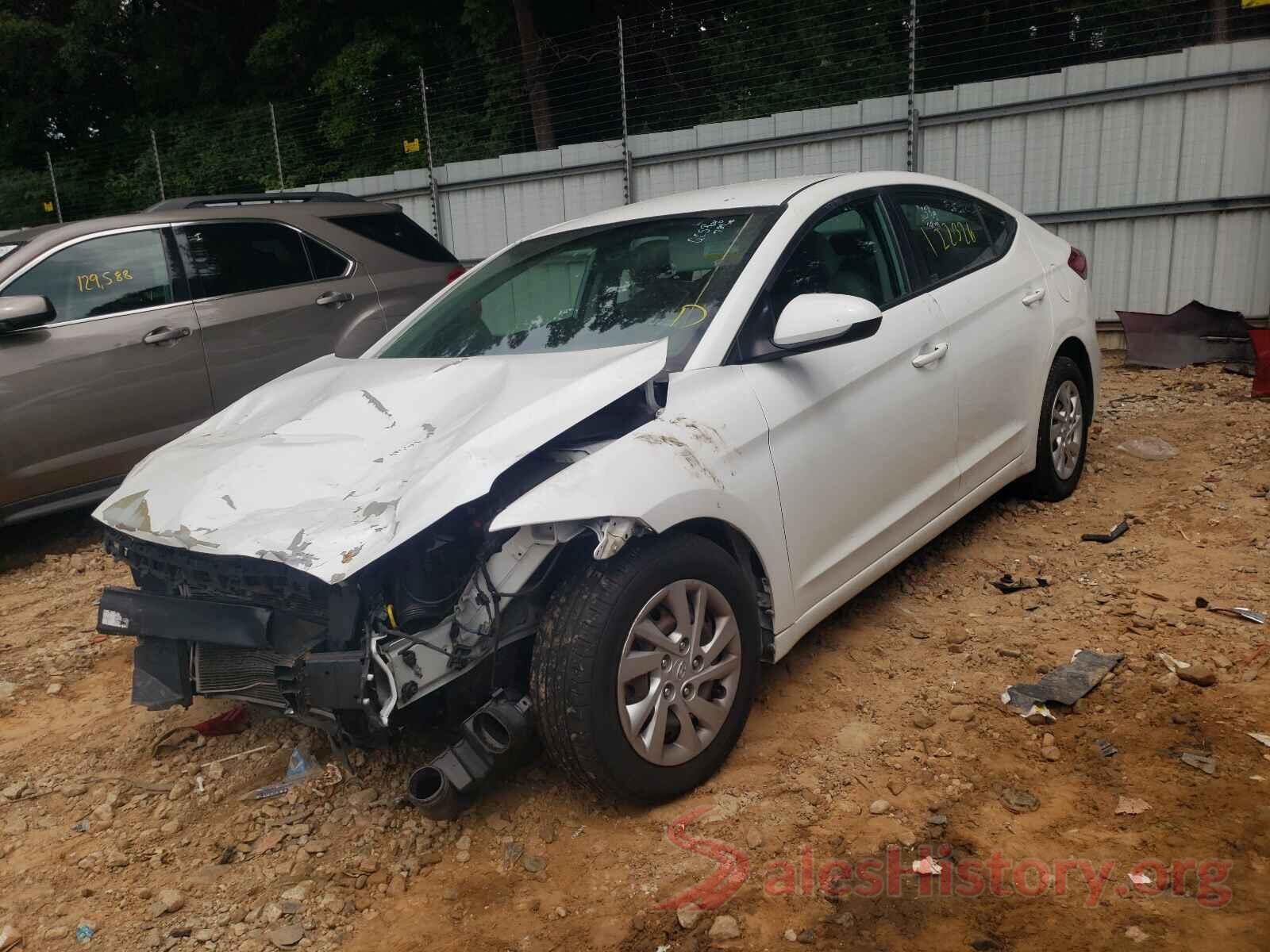 5NPD74LF8HH140994 2017 HYUNDAI ELANTRA