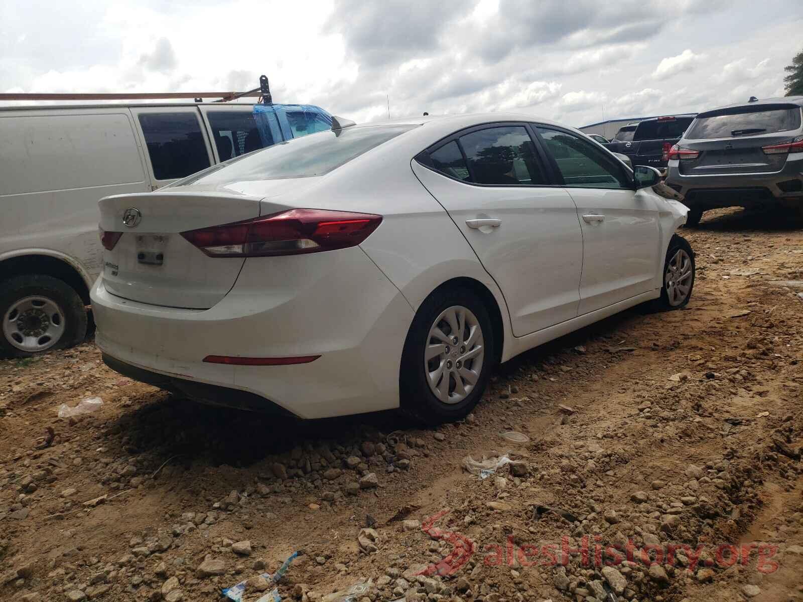 5NPD74LF8HH140994 2017 HYUNDAI ELANTRA