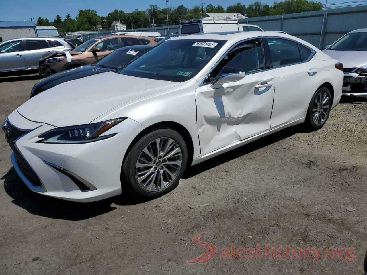 58ABZ1B1XKU022386 2019 LEXUS ES350