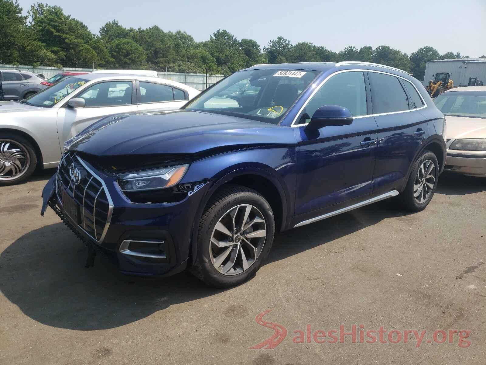 WA1BAAFY5M2016367 2021 AUDI Q5