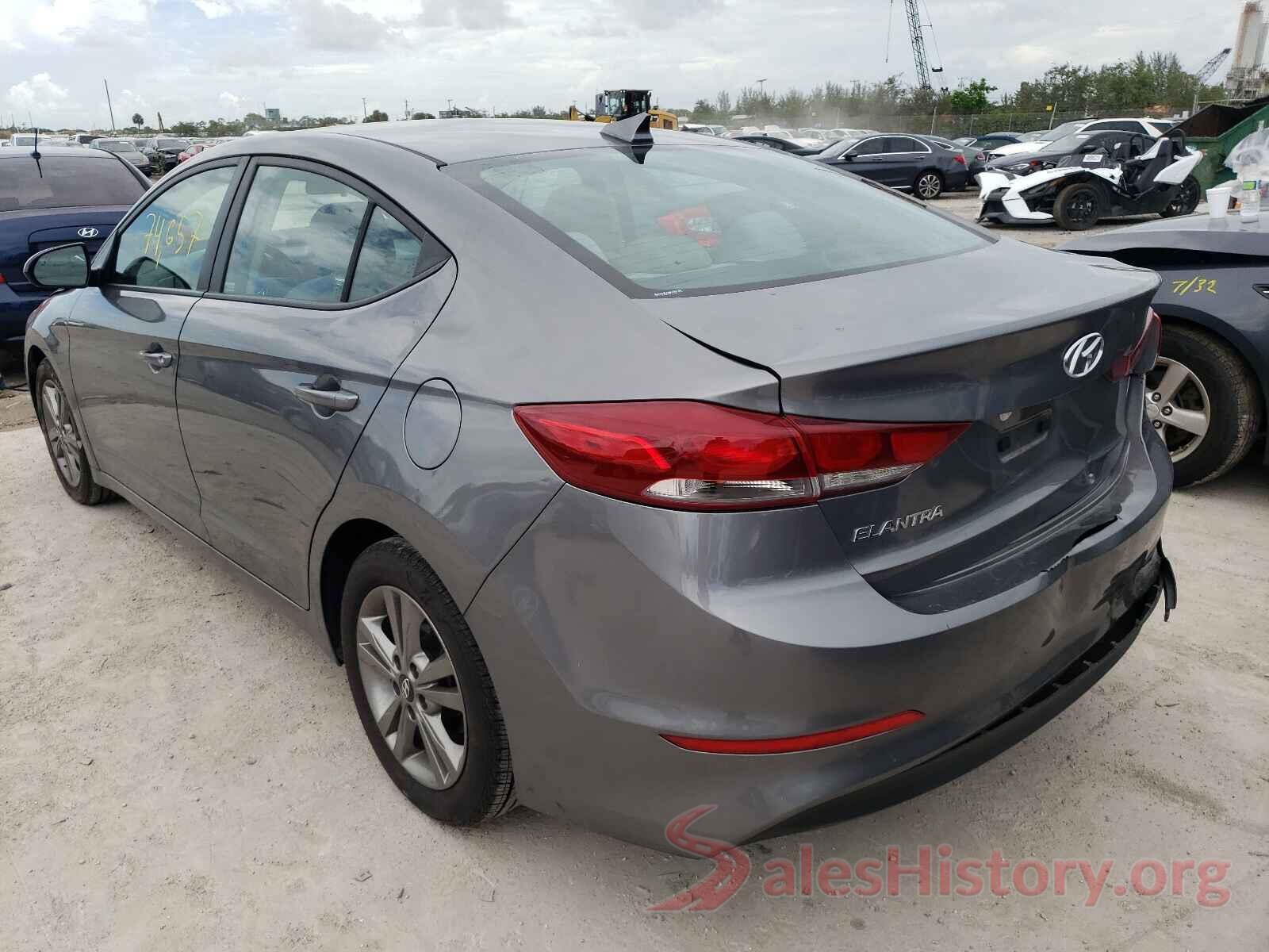 5NPD84LF2JH240026 2018 HYUNDAI ELANTRA