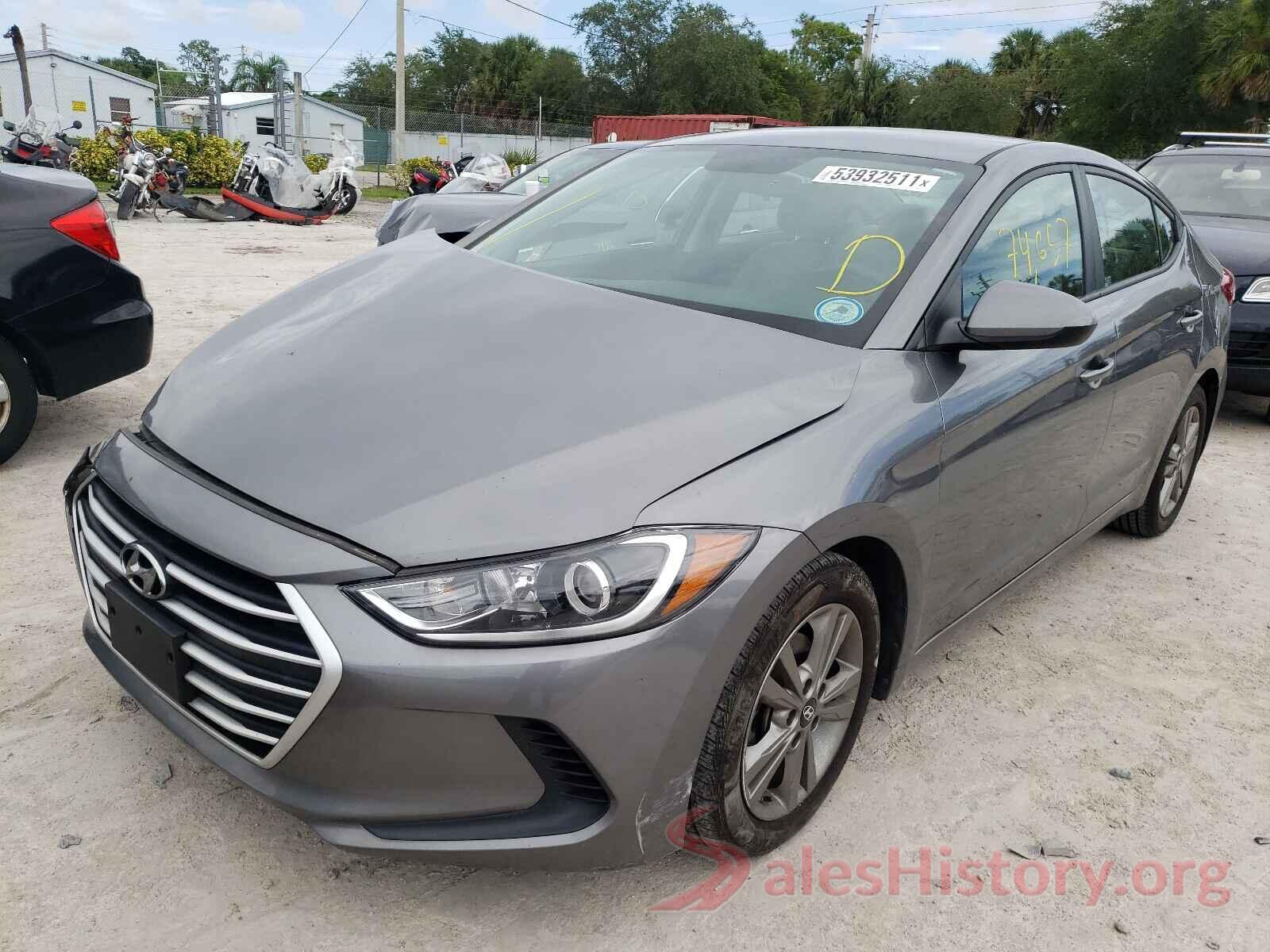 5NPD84LF2JH240026 2018 HYUNDAI ELANTRA