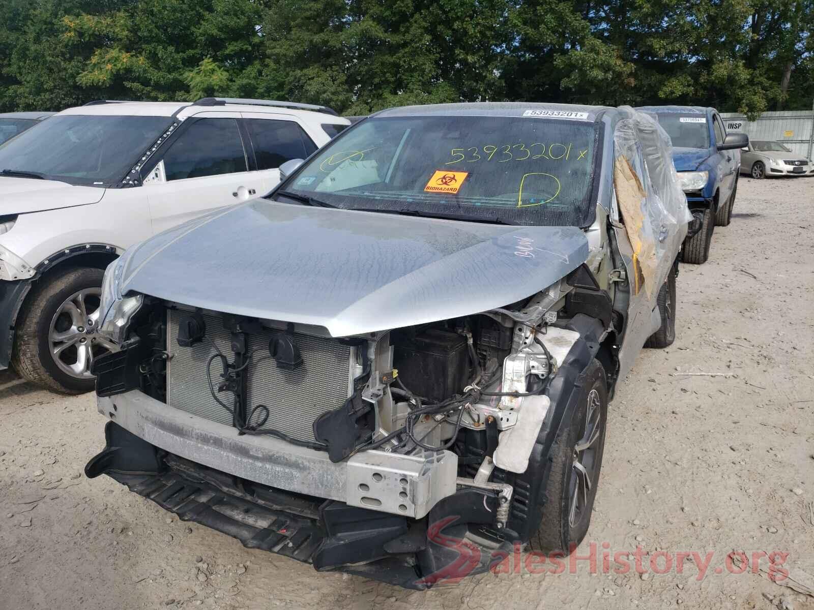 5TDBZRFH1JS811269 2018 TOYOTA HIGHLANDER