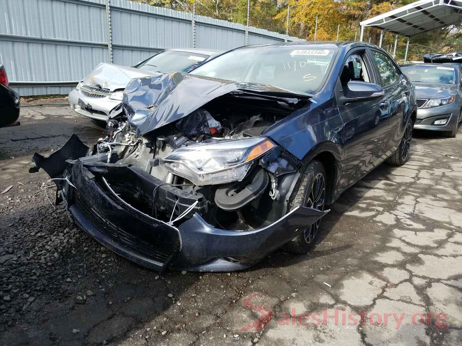 5YFBURHE2GP548549 2016 TOYOTA COROLLA