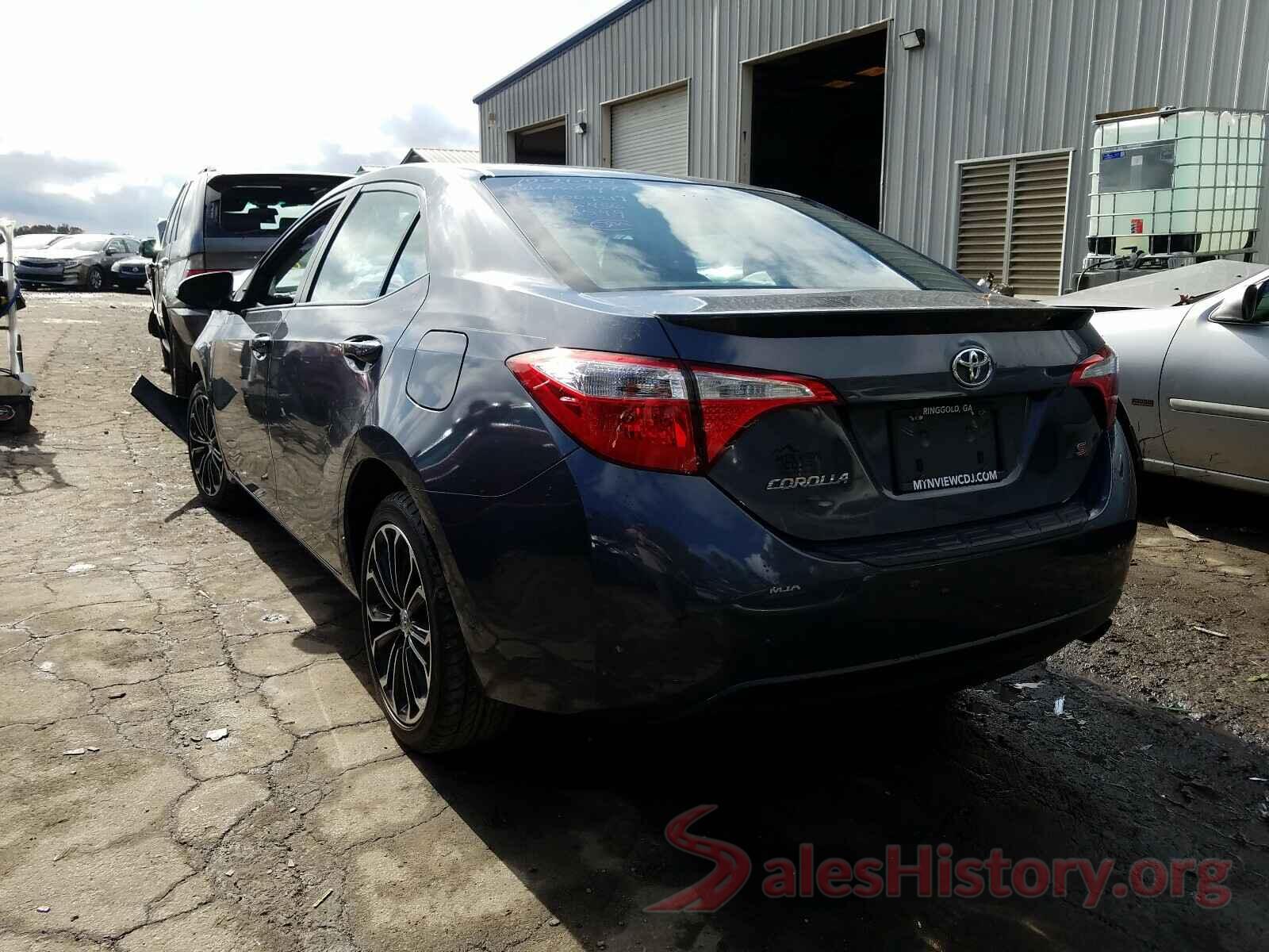 5YFBURHE2GP548549 2016 TOYOTA COROLLA