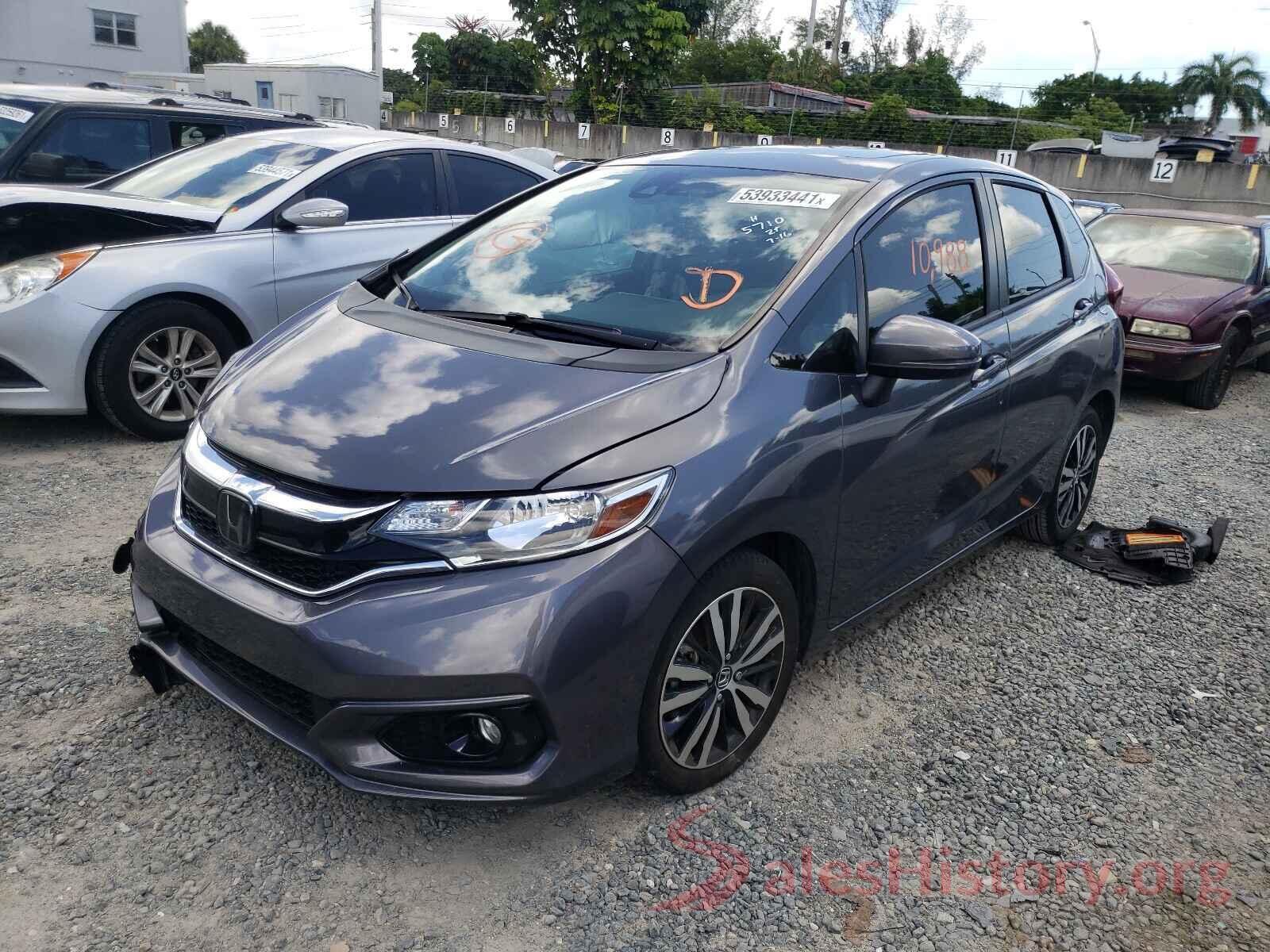 3HGGK5H84KM745710 2019 HONDA FIT