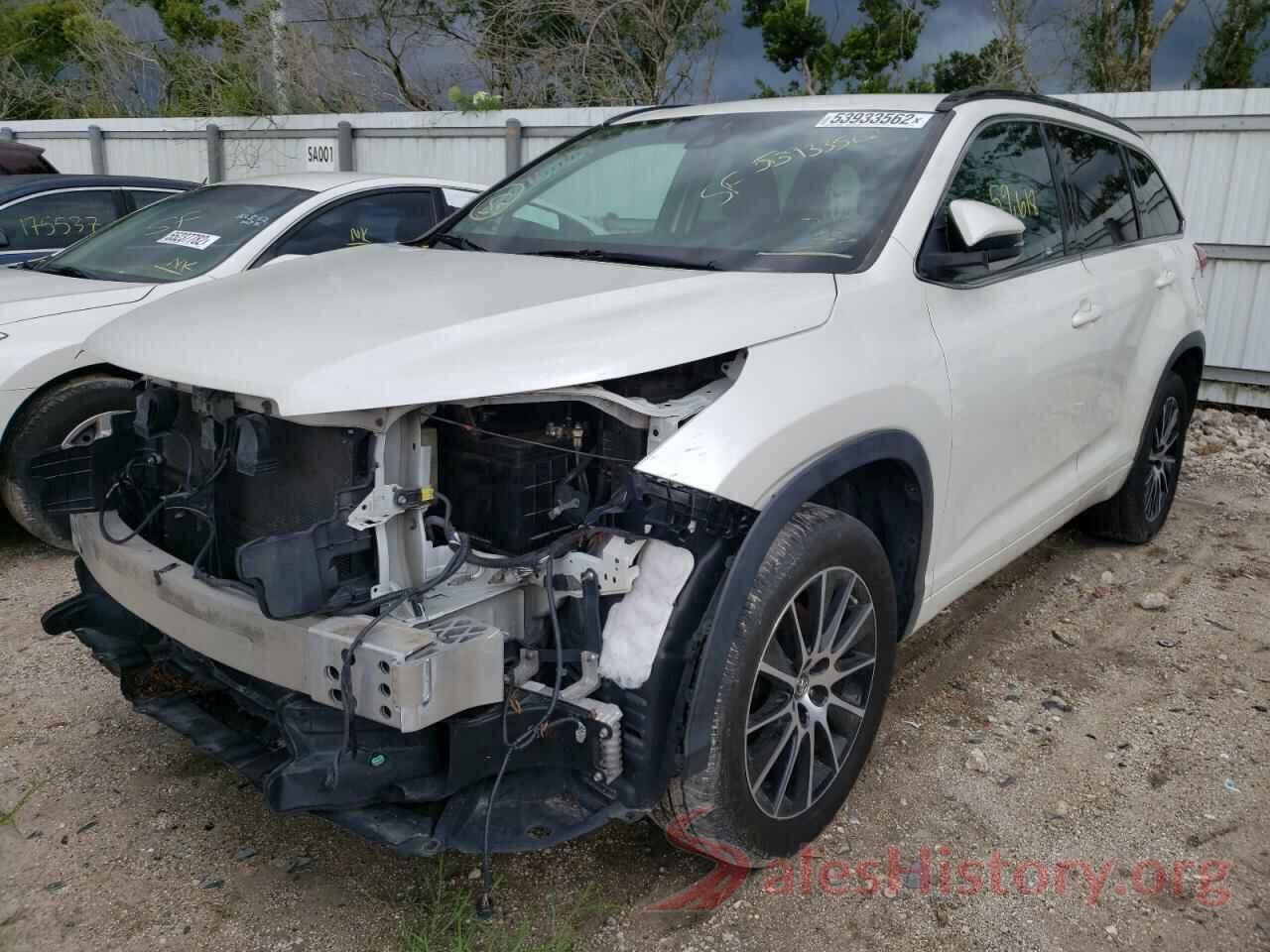 5TDKZRFH7JS528391 2018 TOYOTA HIGHLANDER