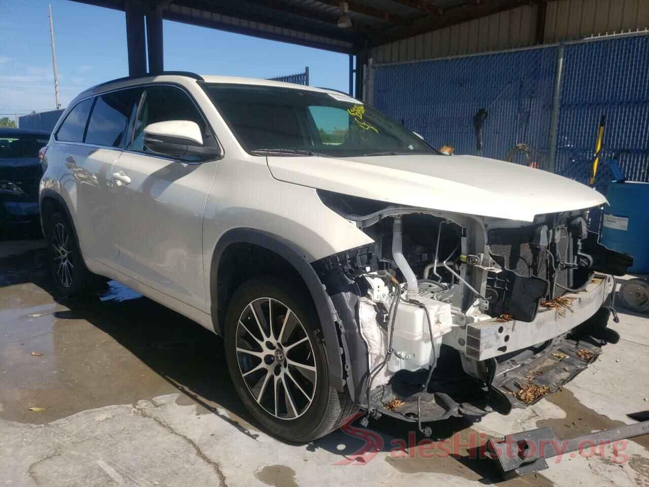 5TDKZRFH7JS528391 2018 TOYOTA HIGHLANDER