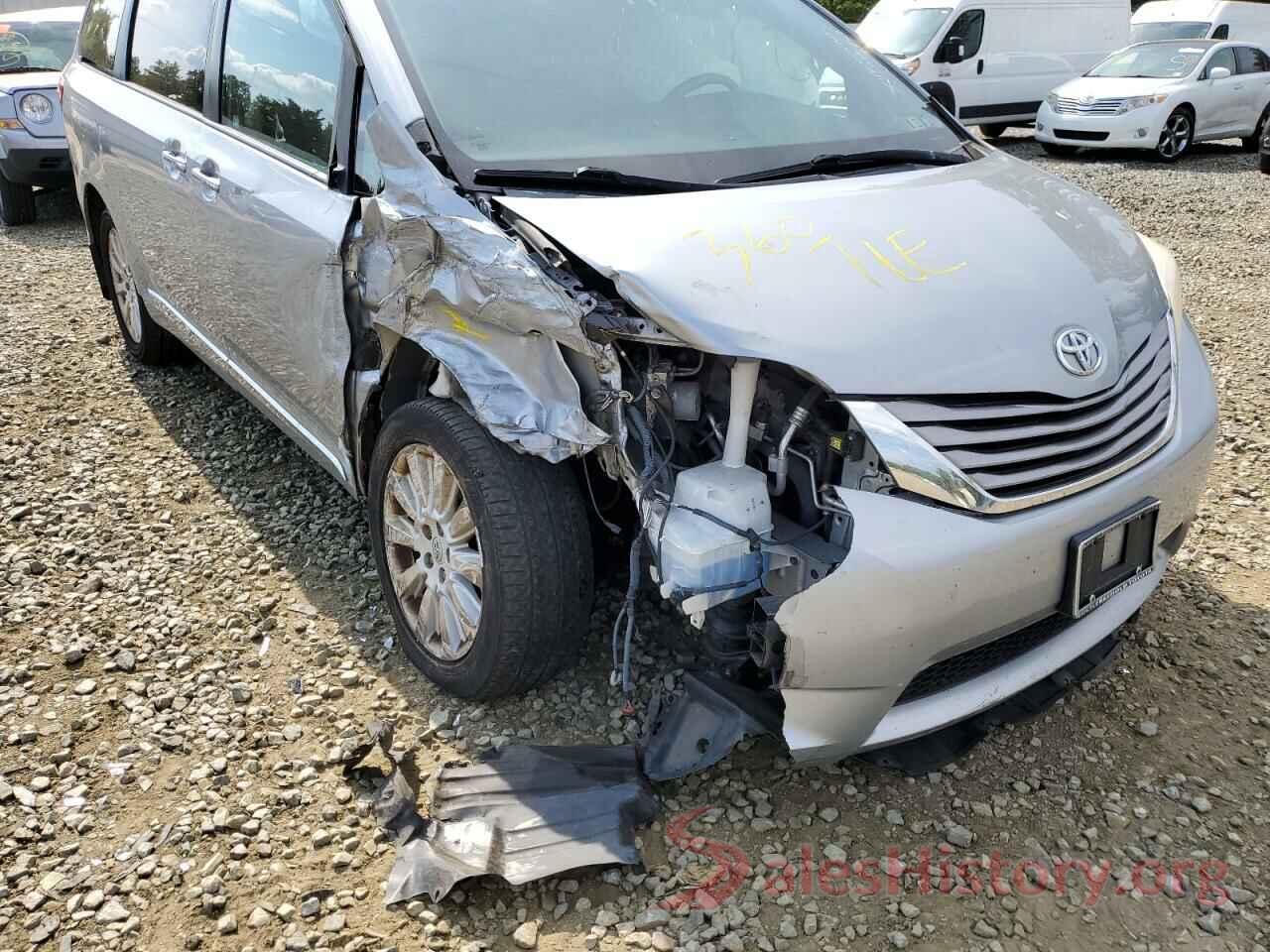 5TDDK3DC8GS131847 2016 TOYOTA SIENNA