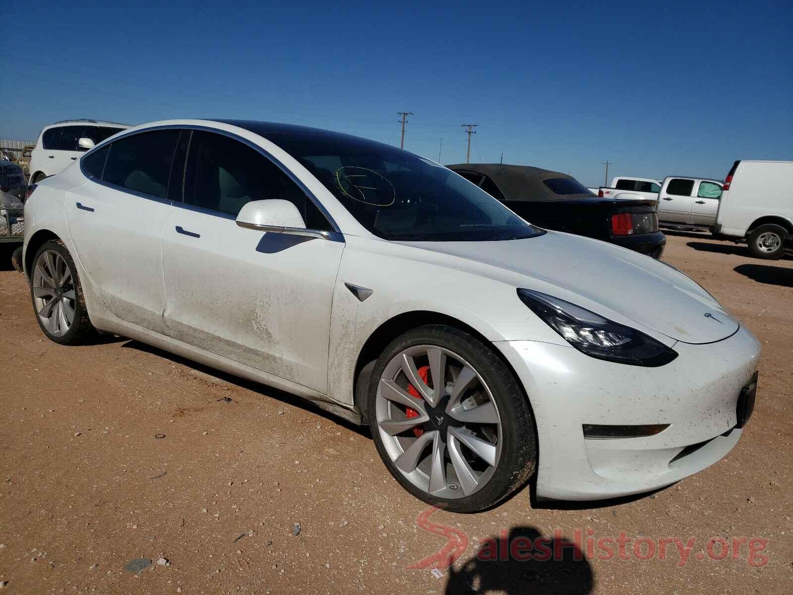 5YJ3E1EB4KF422145 2019 TESLA MODEL 3