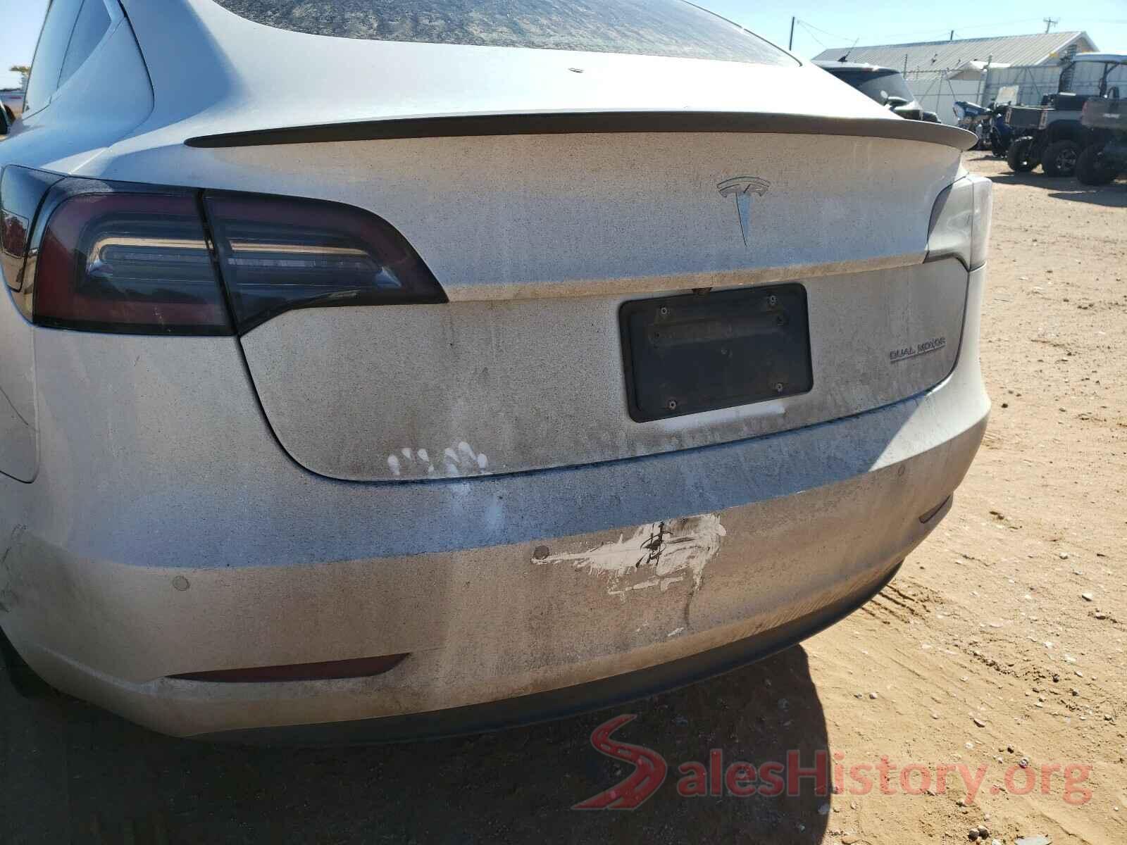 5YJ3E1EB4KF422145 2019 TESLA MODEL 3