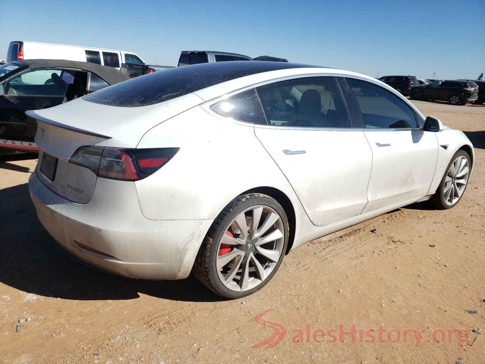 5YJ3E1EB4KF422145 2019 TESLA MODEL 3