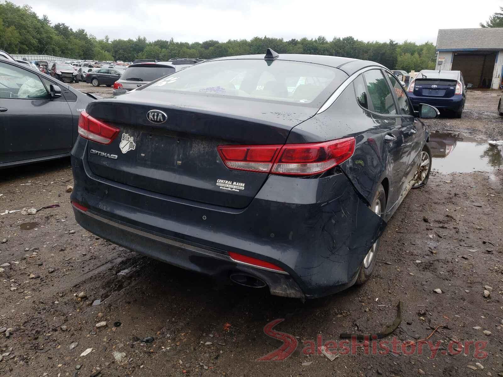 5XXGT4L33GG080356 2016 KIA OPTIMA