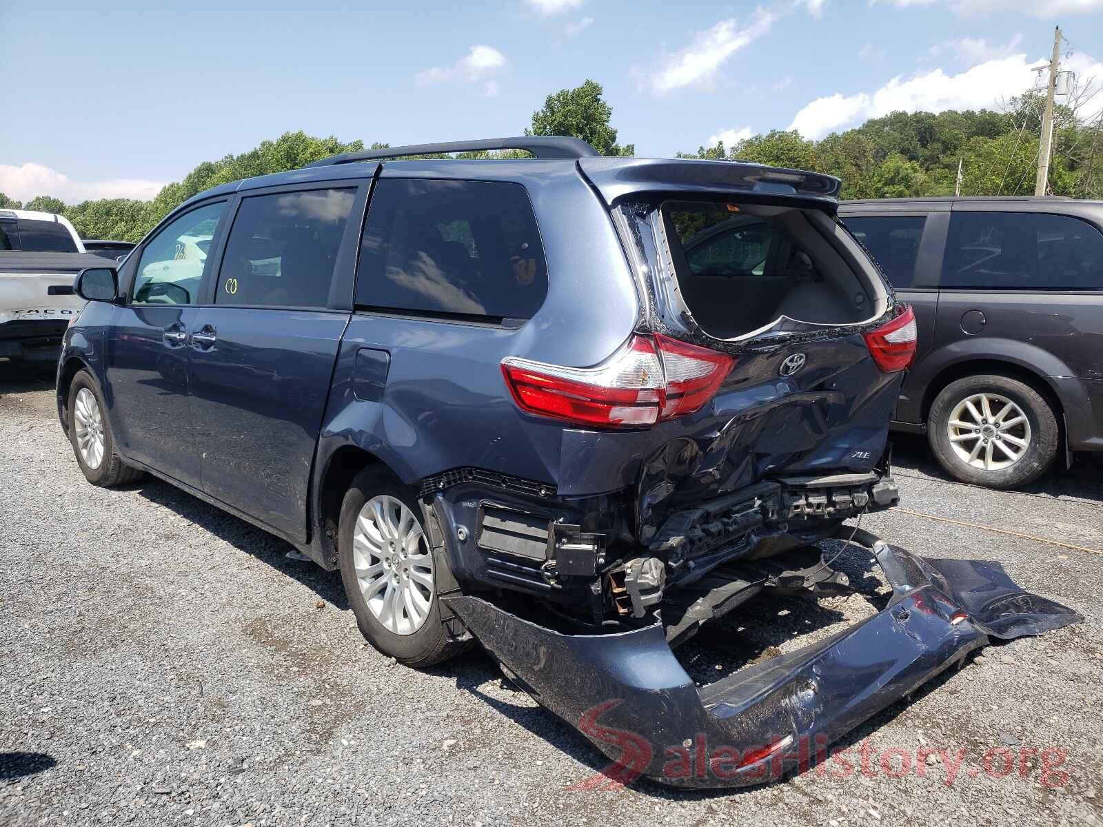 5TDYK3DC1GS697141 2016 TOYOTA SIENNA