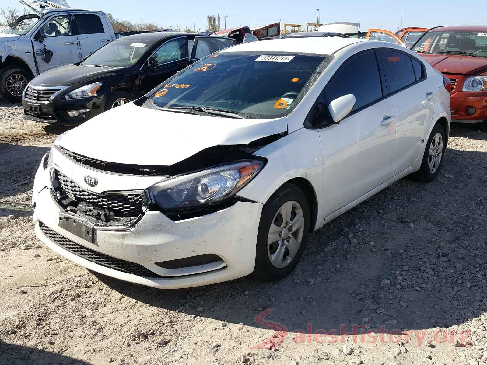 KNAFK4A63G5576917 2016 KIA FORTE