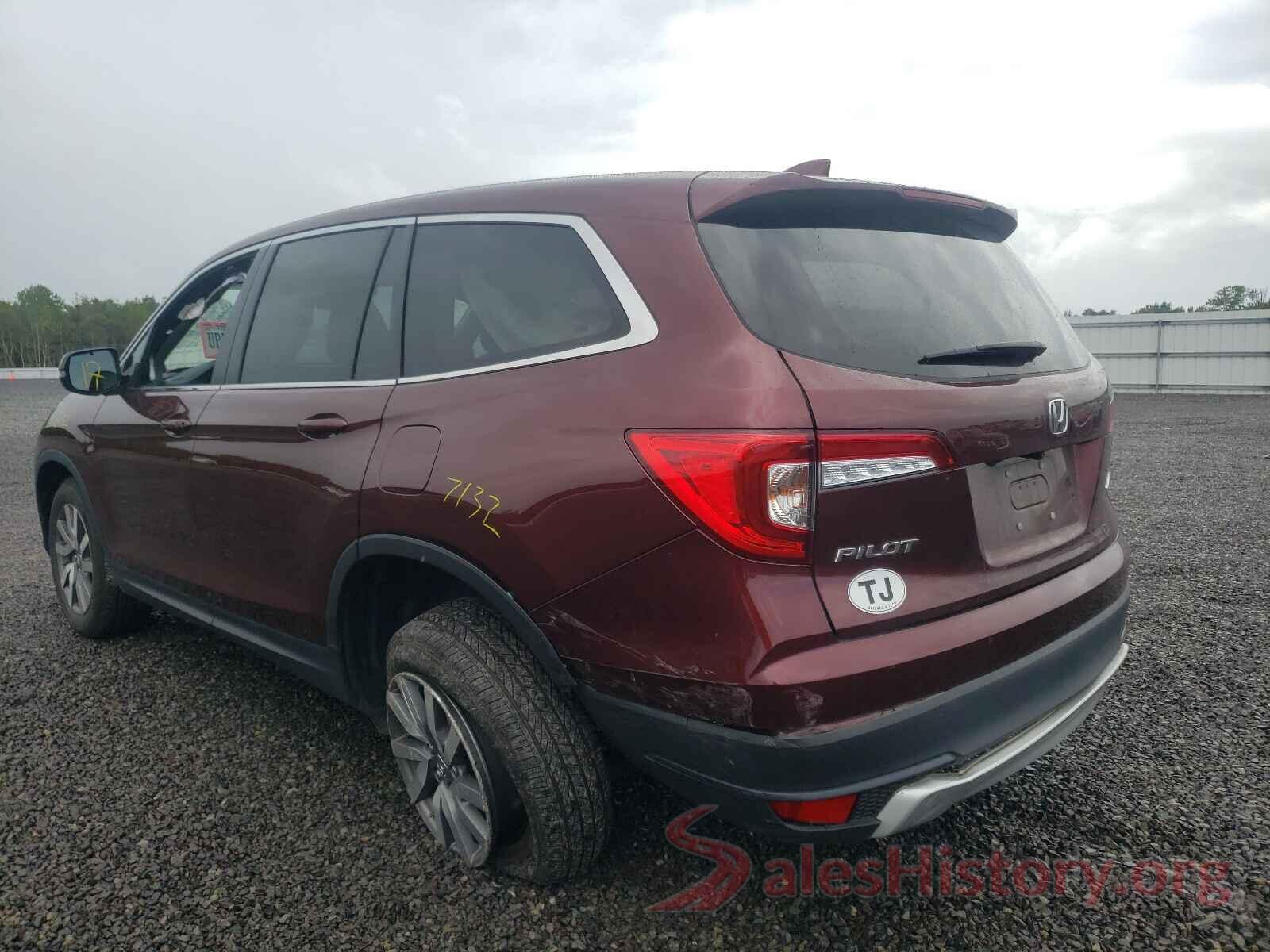 5FNYF6H51KB093894 2019 HONDA PILOT