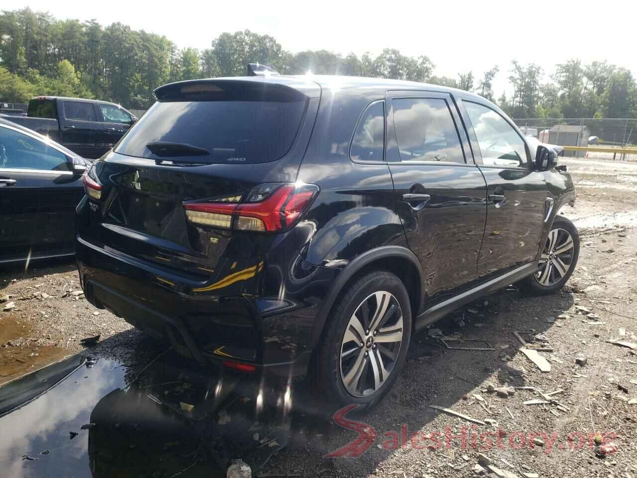 JA4ARUAU0MU031809 2021 MITSUBISHI OUTLANDER