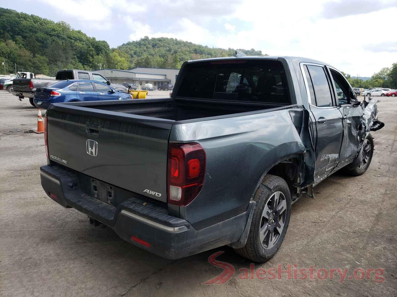 5FPYK3F5XKB043936 2019 HONDA RIDGELINE