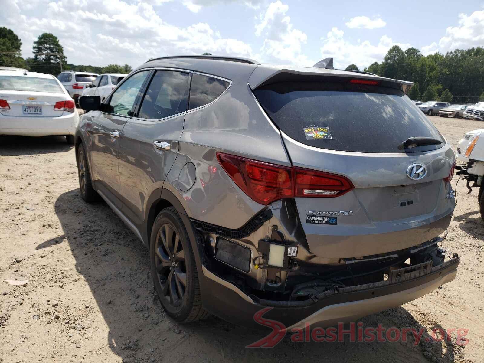 5XYZW4LA0HG406609 2017 HYUNDAI SANTA FE