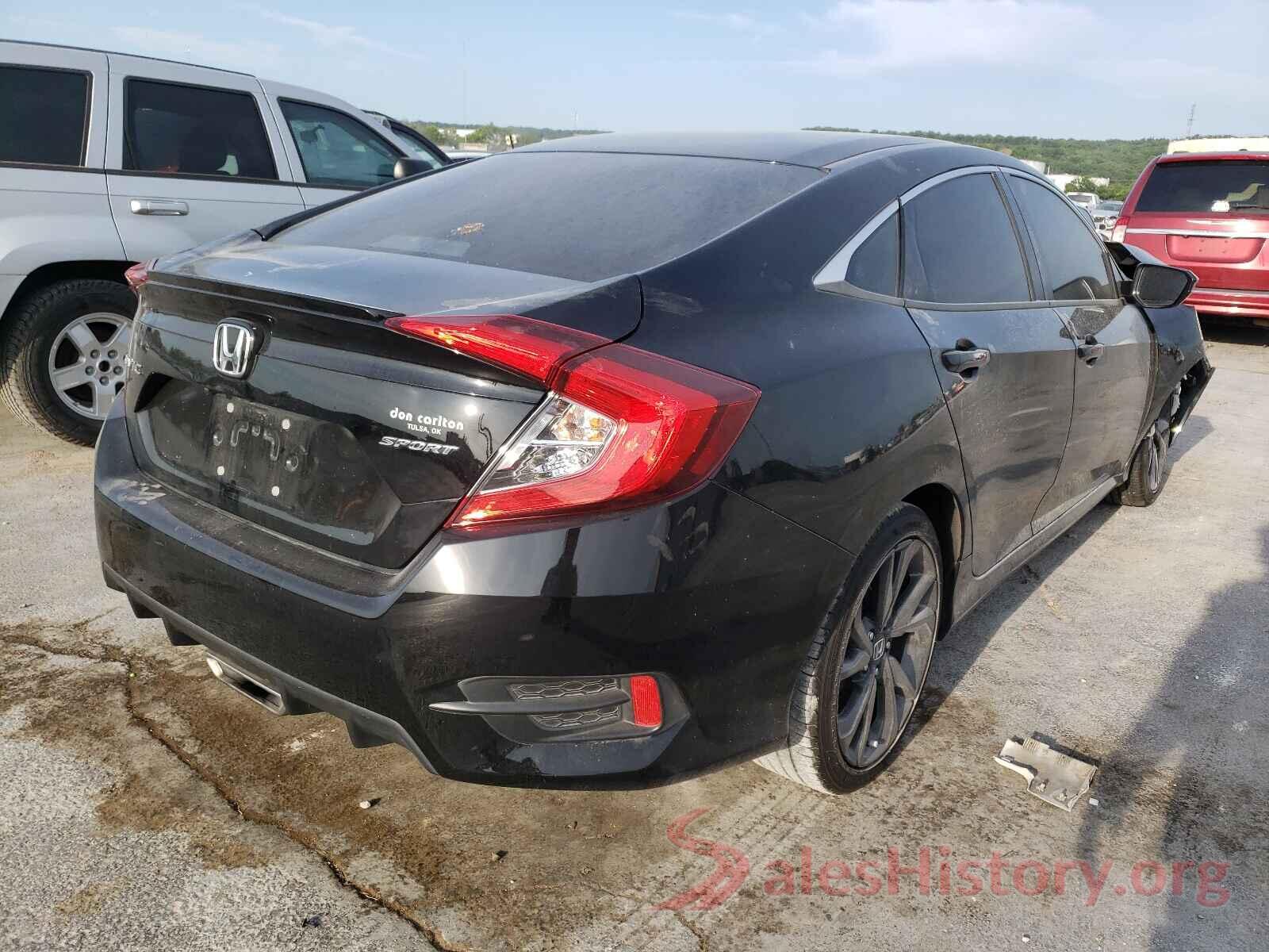 19XFC2F8XKE040834 2019 HONDA CIVIC