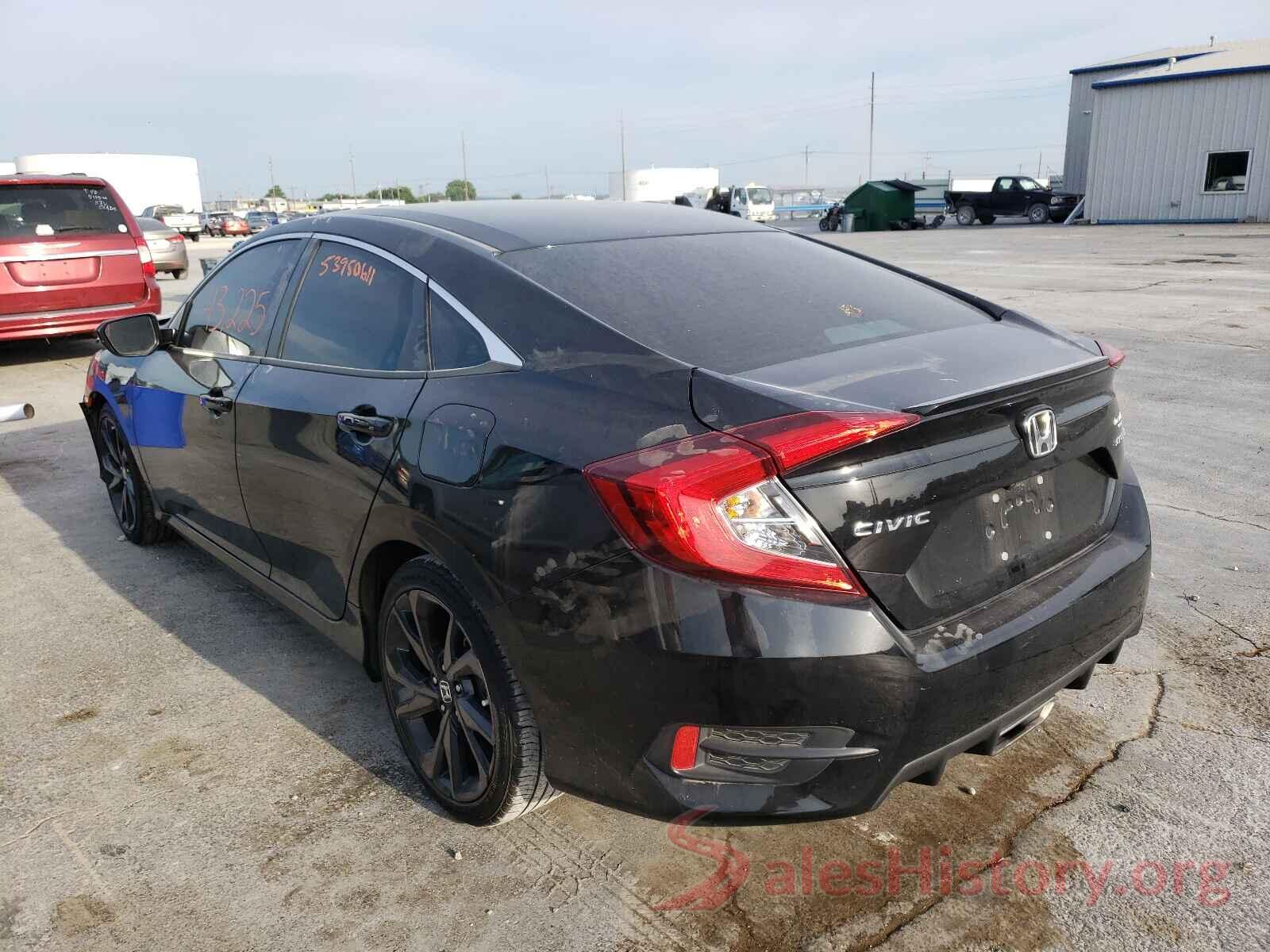 19XFC2F8XKE040834 2019 HONDA CIVIC