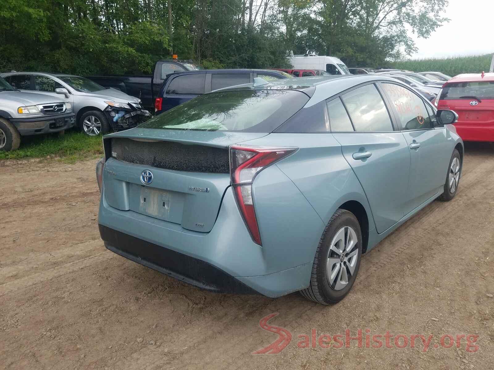 JTDKARFU6J3546421 2018 TOYOTA PRIUS