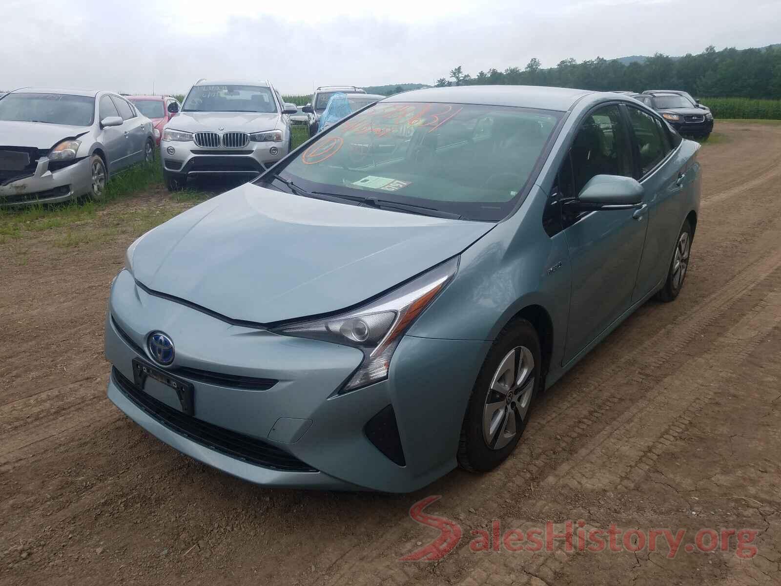 JTDKARFU6J3546421 2018 TOYOTA PRIUS