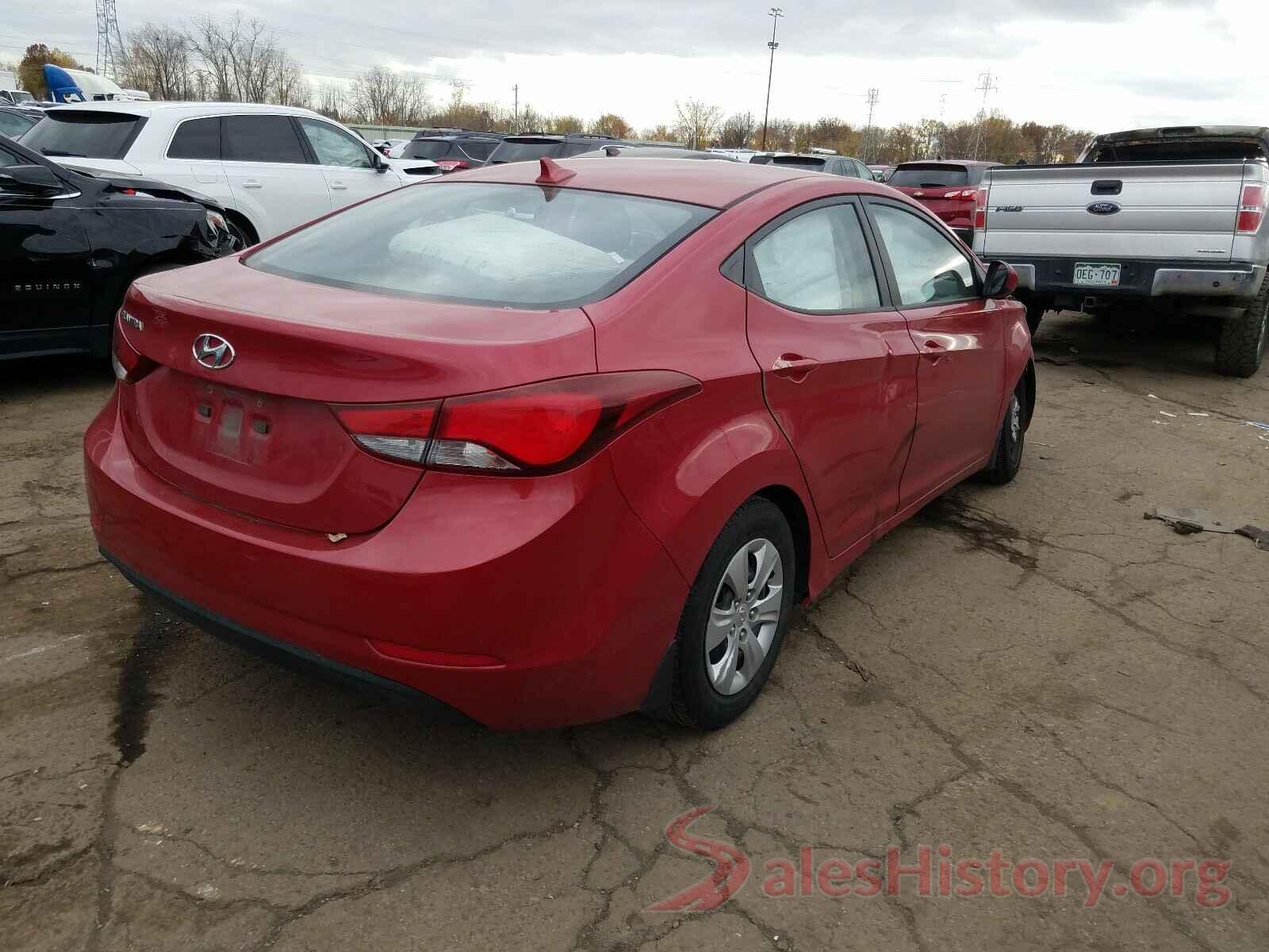 KMHDH4AE9GU501768 2016 HYUNDAI ELANTRA