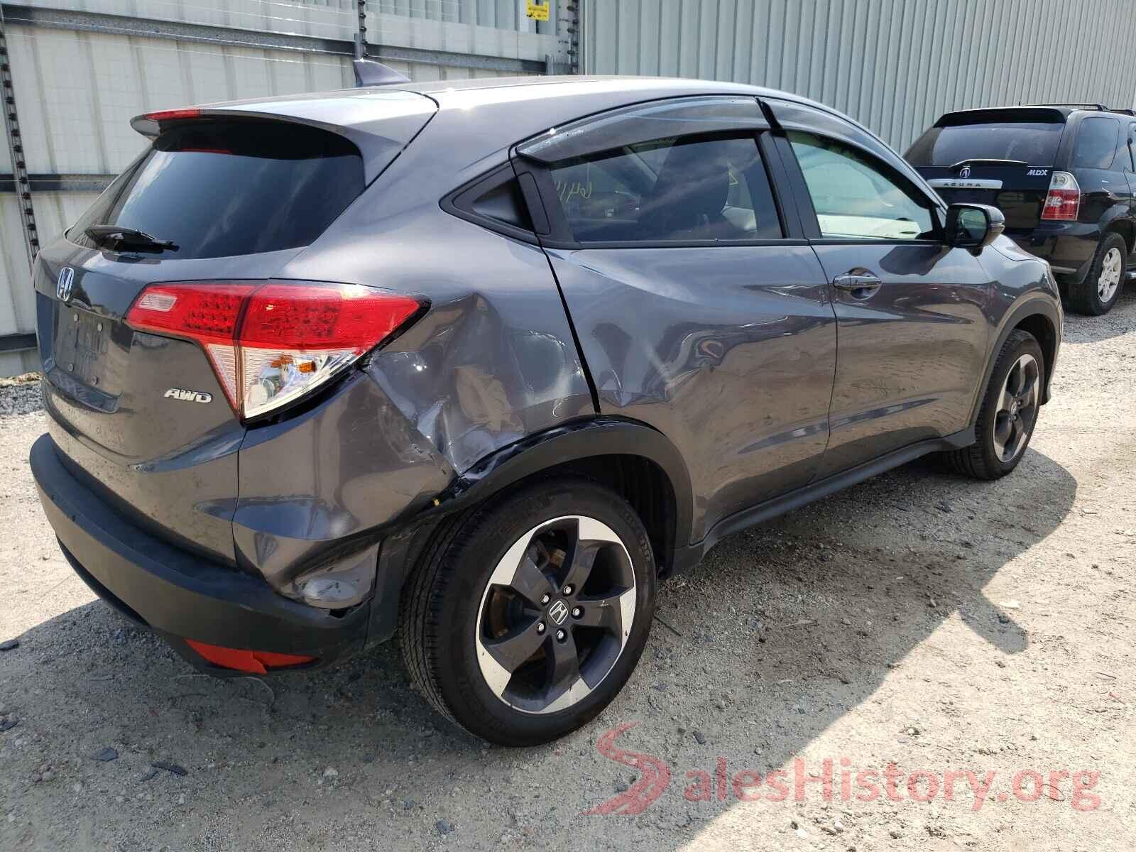 3CZRU6H53JG707678 2018 HONDA HR-V