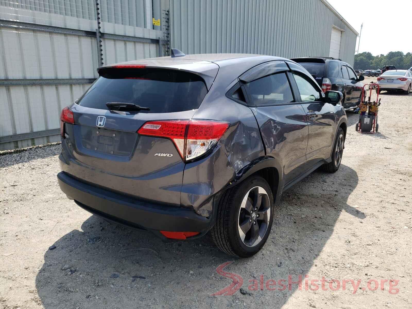 3CZRU6H53JG707678 2018 HONDA HR-V