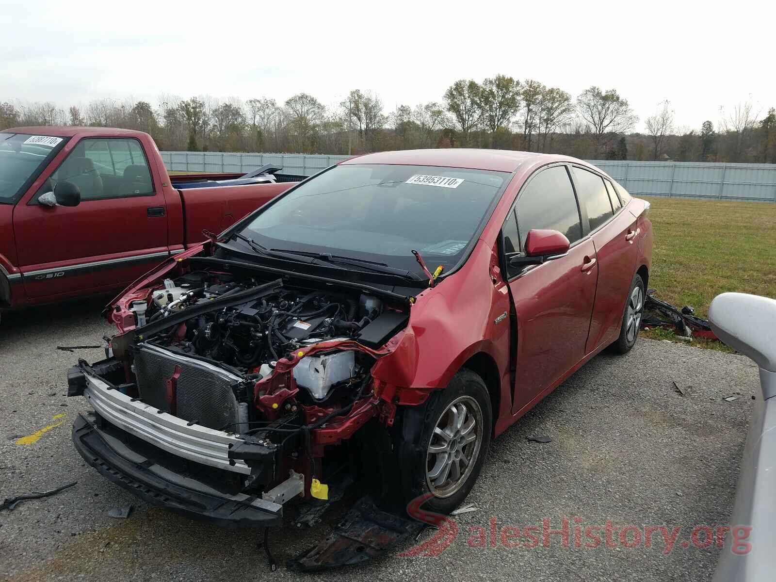 JTDKBRFU5J3604810 2018 TOYOTA PRIUS